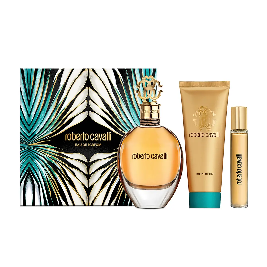 ROBERTO CAVALLI Signature Parfüm Seti (EDP + Seyahat Boy + Vücut Losyonu )