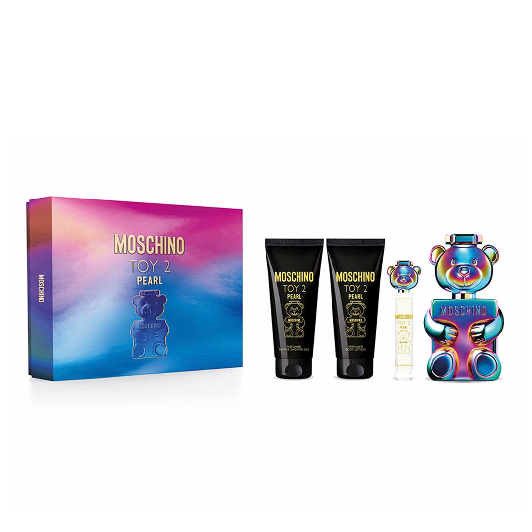 Moschino Toy 2 Pearl Parfüm Seti (edp 100ml+bath&shower gel 100ml+body lotion 100ml+travel spray 10ml) image