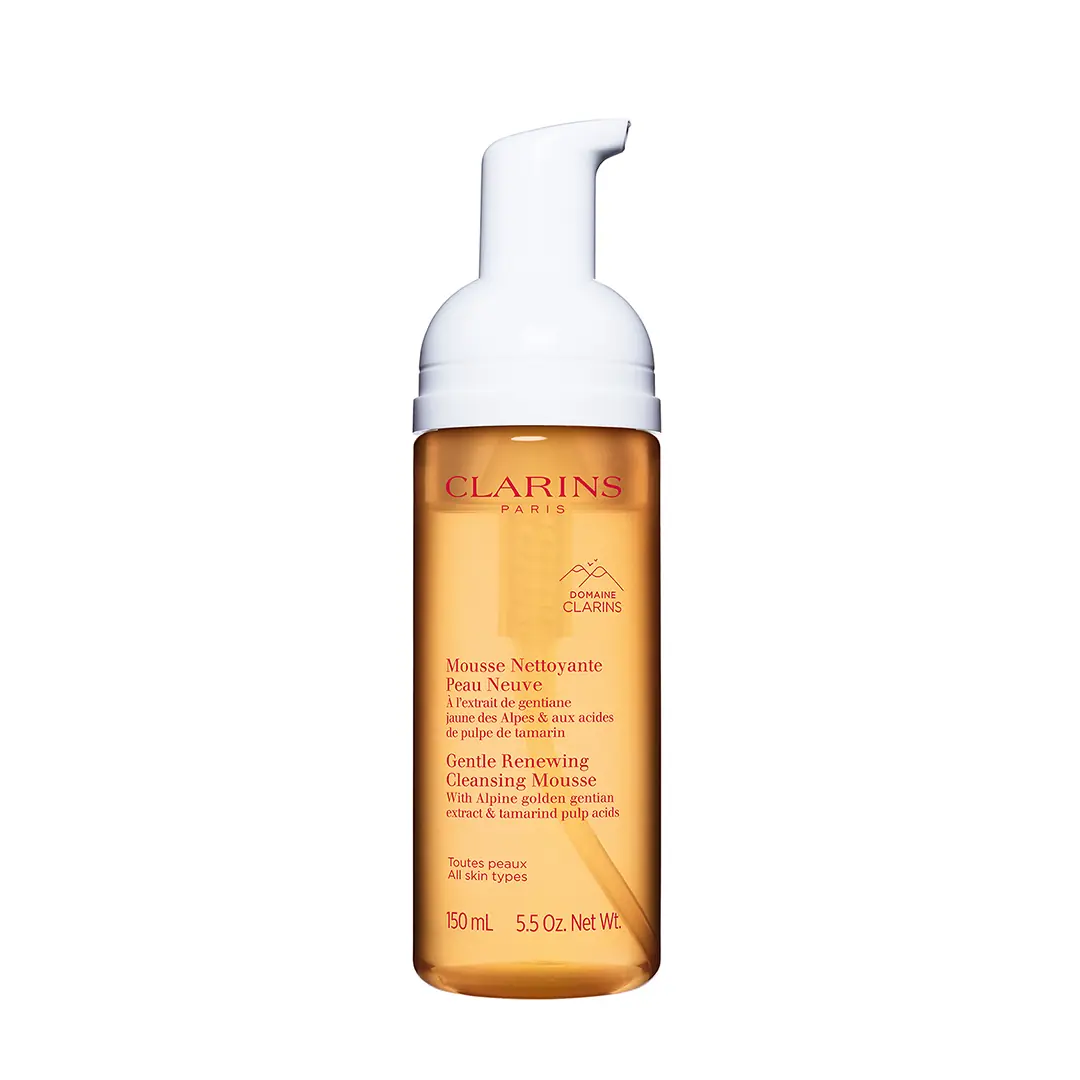 Clarins GENTLE RENEWING CLEANSING MOUSSE - HASSAS YENİLEYİCİ TEMİZLEYİCİ MOUSSE