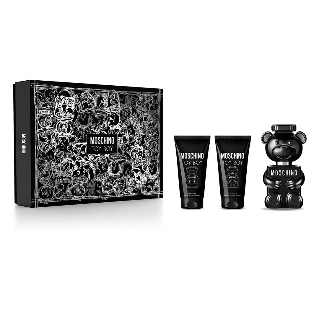 Moschino Toy Boy おまけ付き！ Moschino Toy Boy EDP Parfüm Seti (50ML+SG50ML+SB50ML) | MM Kozmetik