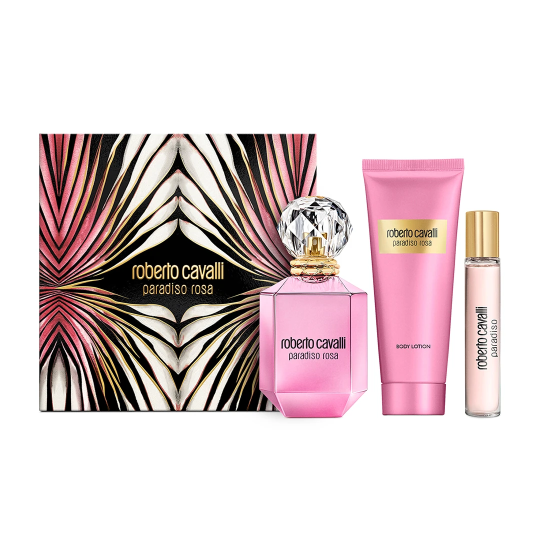 Paradiso Rosa Parfüm Seti (EDP 75ML + Seyahat Boy  15ML + Vücut Losyonu 100ML) image
