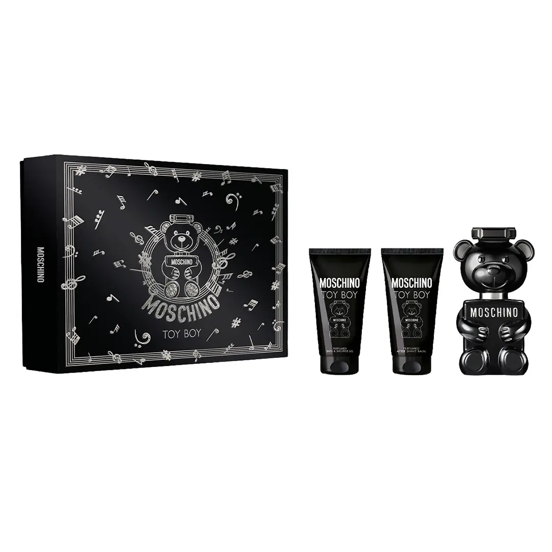 MOSCHINO Toy Boy EDP Parfüm + Duş Jeli + Tıraş Sonrası Balm Erkek Parfüm Seti