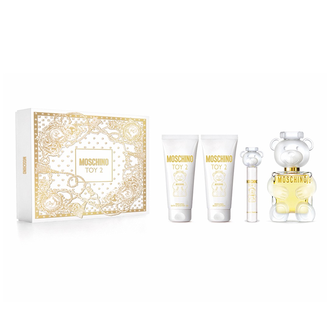 Moschino Toy 2 Parfüm Seti (edp 100ml+bath&shower gel 100ml+body lotion 100ml+travel spray 10 ml) image