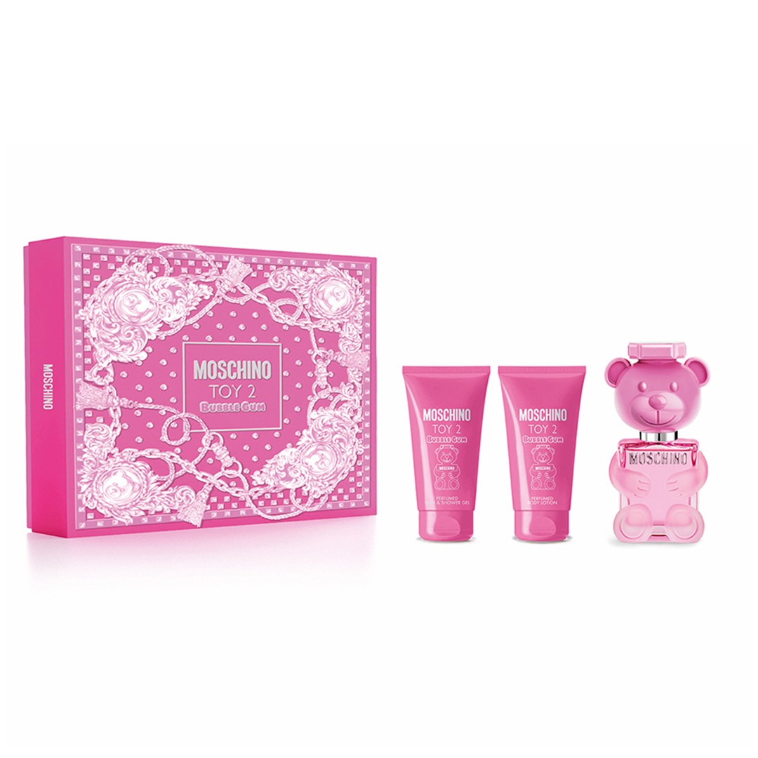 Moschino Toy 2 Bubble Gum Parfüm Seti (edt 50ml+bath&shower gel 50ml+body lotion 50ml) main variant image