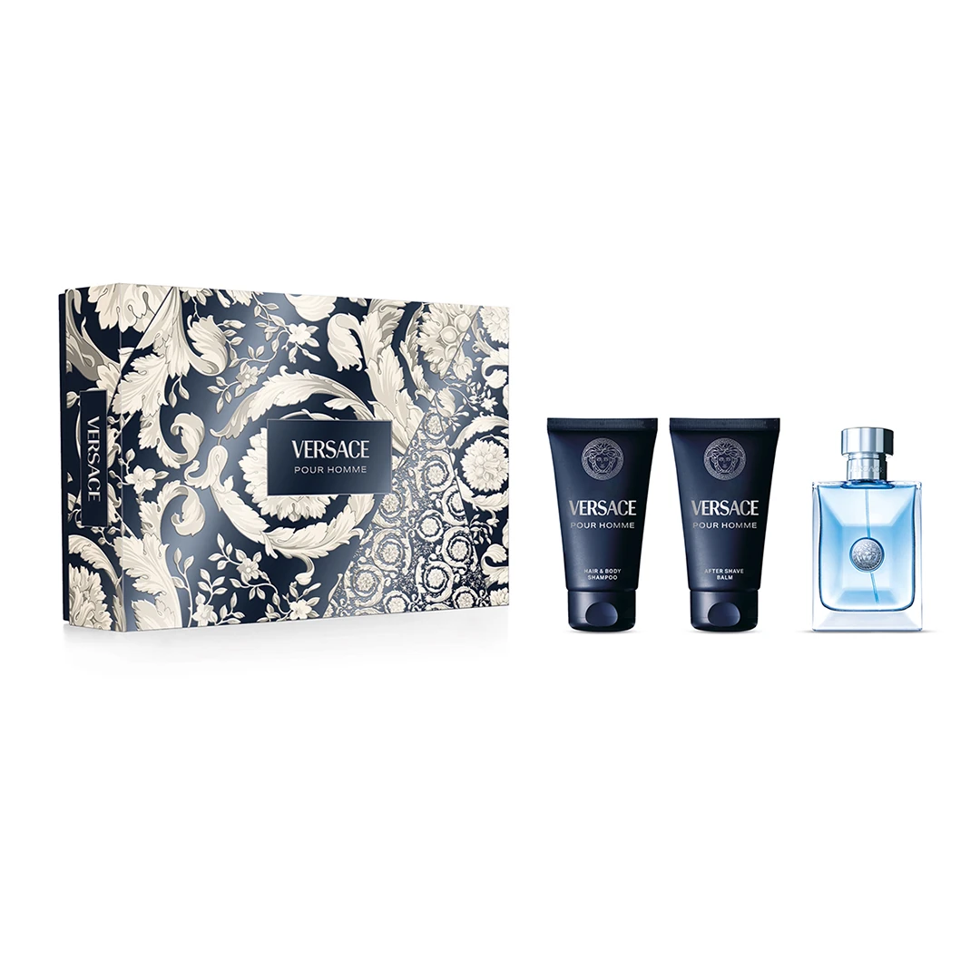 Versace Pour Homme EDT Parfüm Seti (50ML+HBS50ML+SB50ML) image