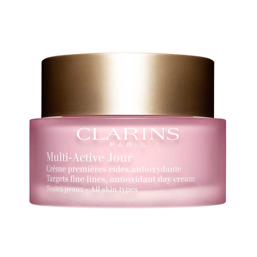 Clarins Multi Active Day Cream All Skin Types - Tüm Cilt Tipleri Yaşlanma Karşıtı Gündüz Kremi 50 ML