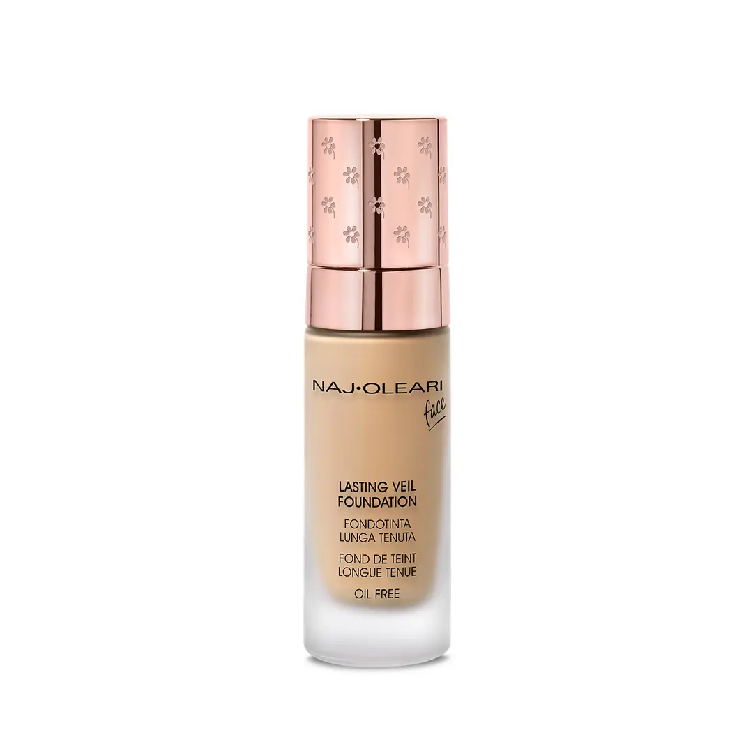 NAJ OLEARI Lasting Veil Foundation Wicker Uzun Süre Kalıcı Likit Fondöten