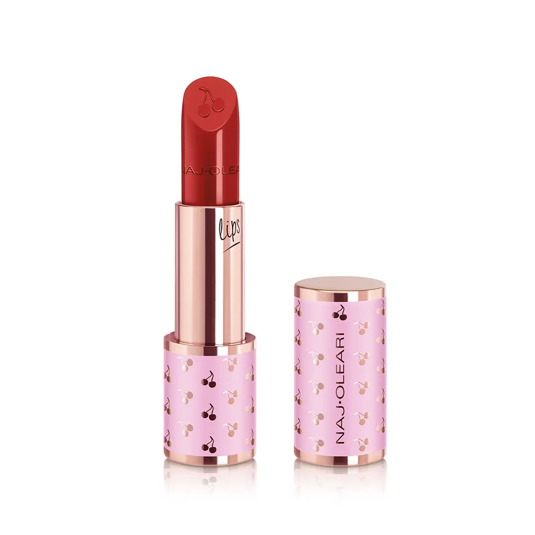NAJ OLEARI Creamy Delight Lipstick Cherry Red