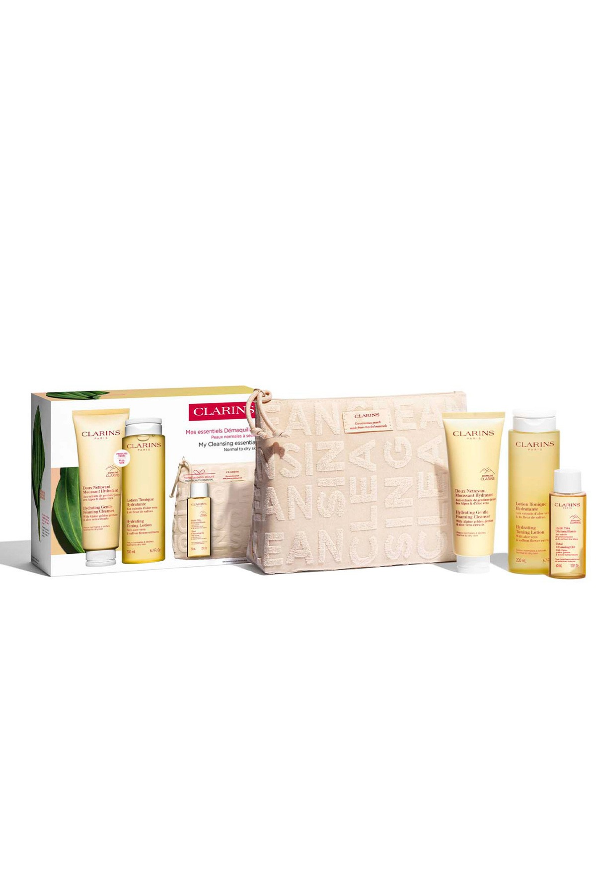 CLARINS TEMİZLEYİCİ CİLT BAKIM SETİ -CLEANSING NORMAL CİLTLER image