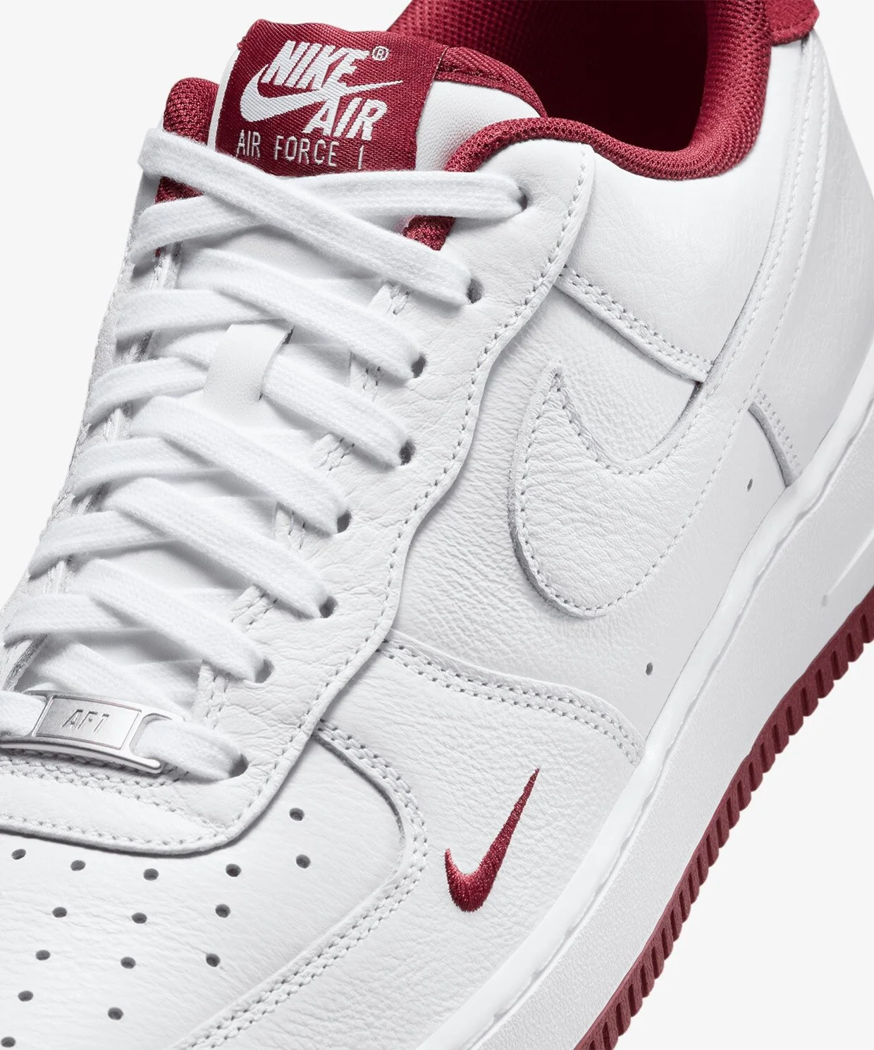 Nike Air Force White Team Red