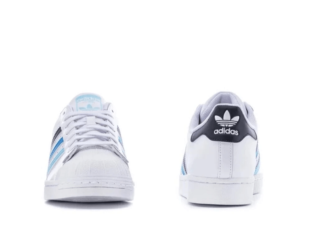 Adidas originals Superstar 'White Blue Black'