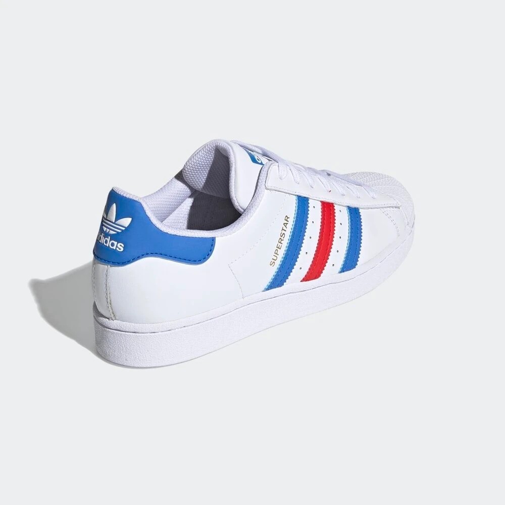 Adidas Superstar 'White True Blue Red'