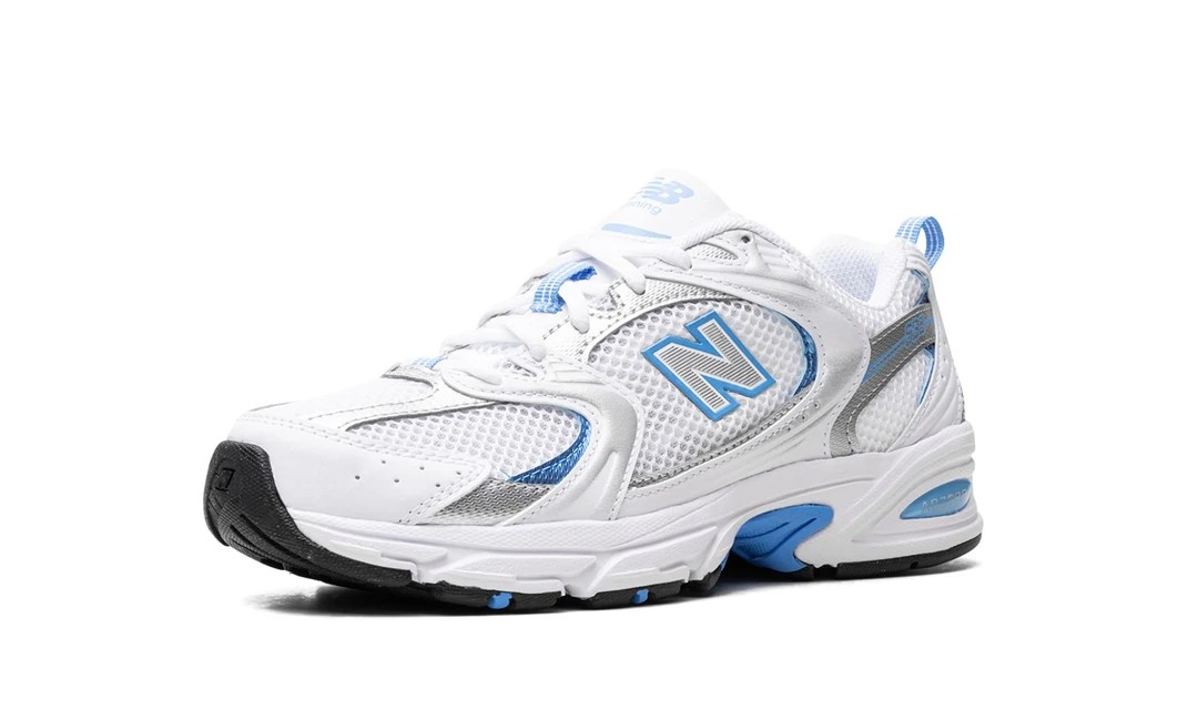 New Balance 530 White  Sky Blue