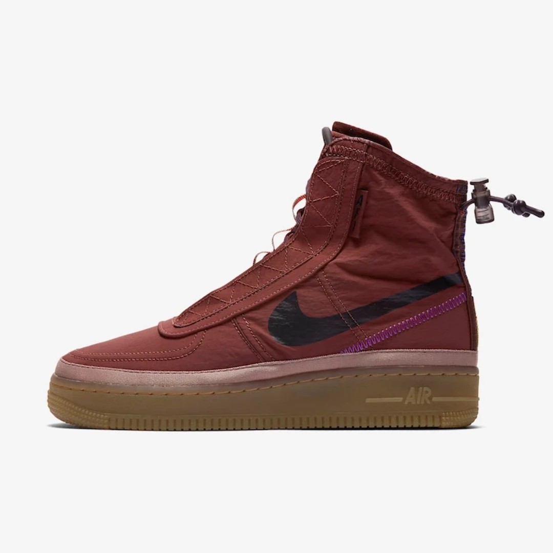 Nike Air Force 1 Shell Burnt Brown