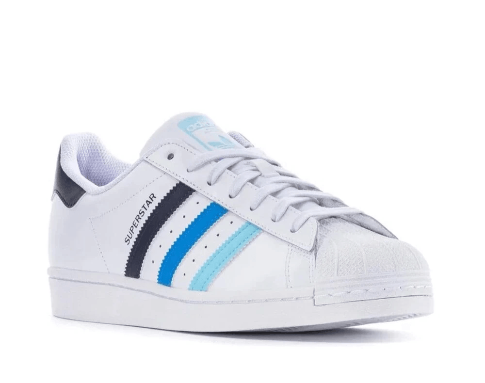 Adidas originals Superstar 'White Blue Black'