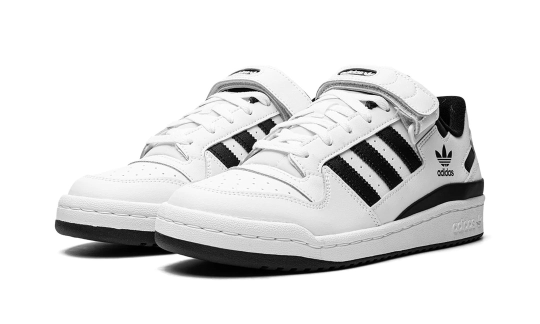 Adidas Forum White Black