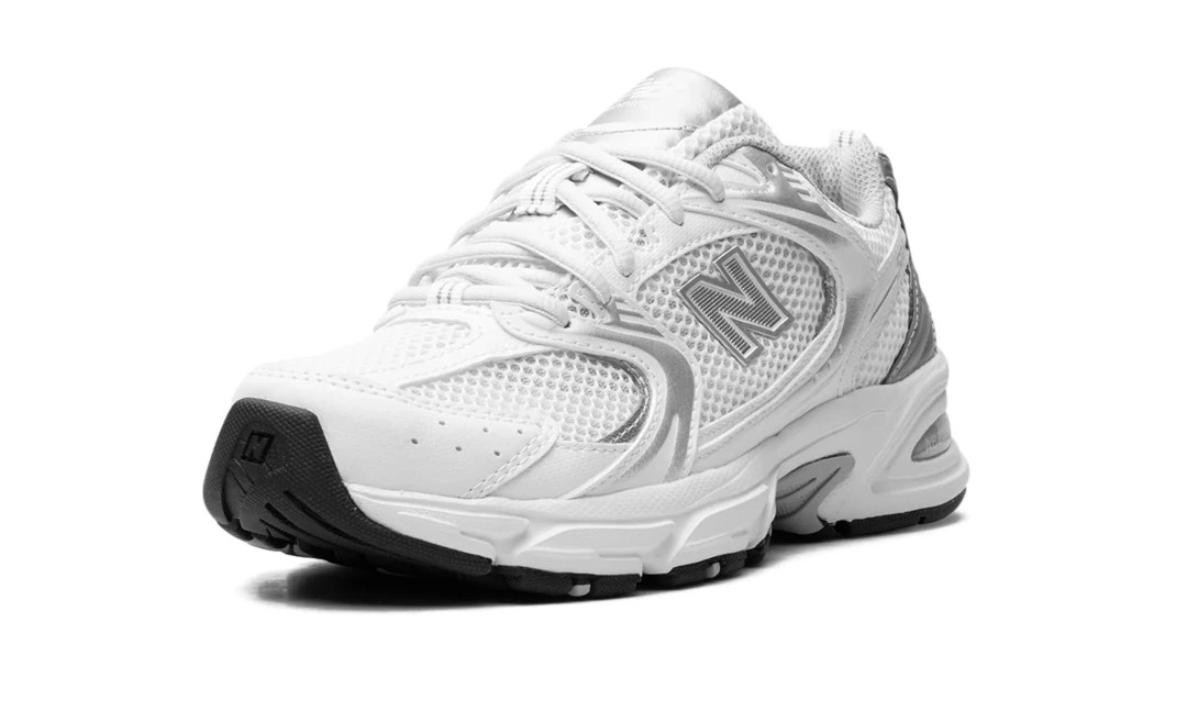 New Balance 530 White  Silver