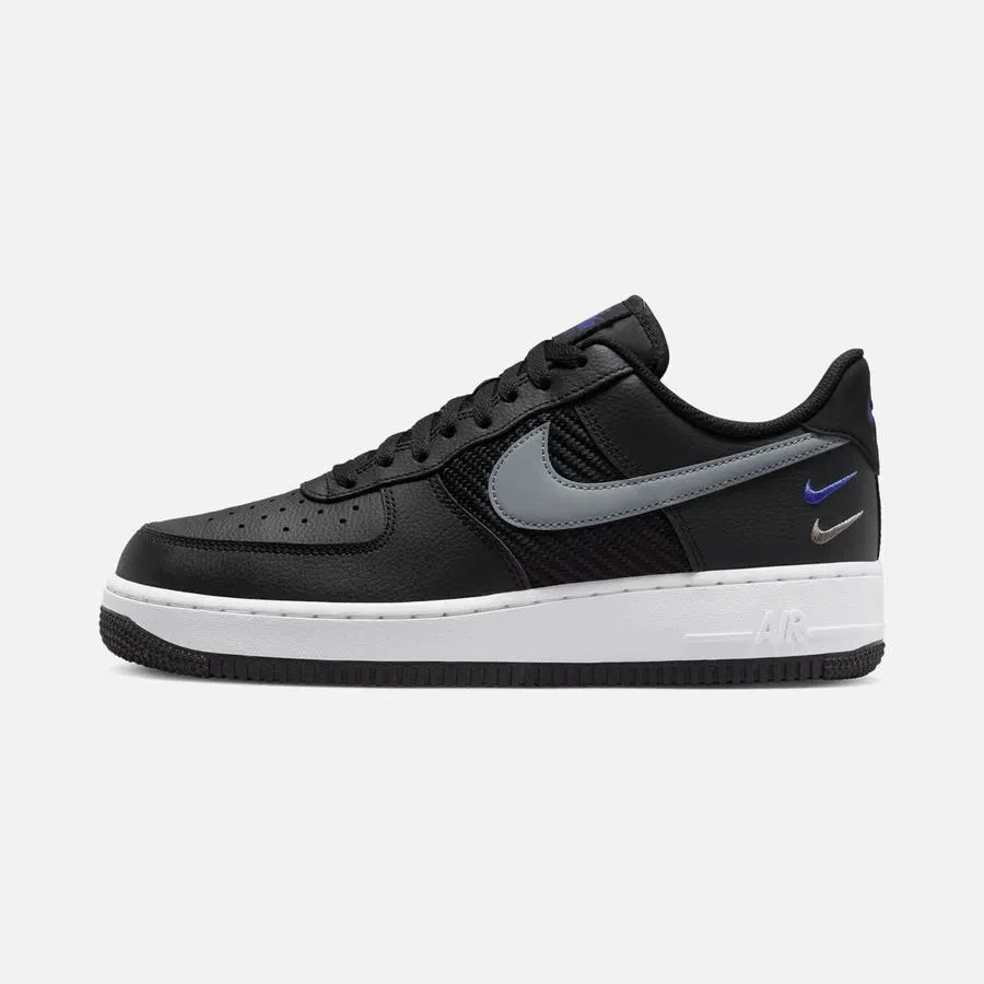 Nike Air Force Black Grey Racer Blue