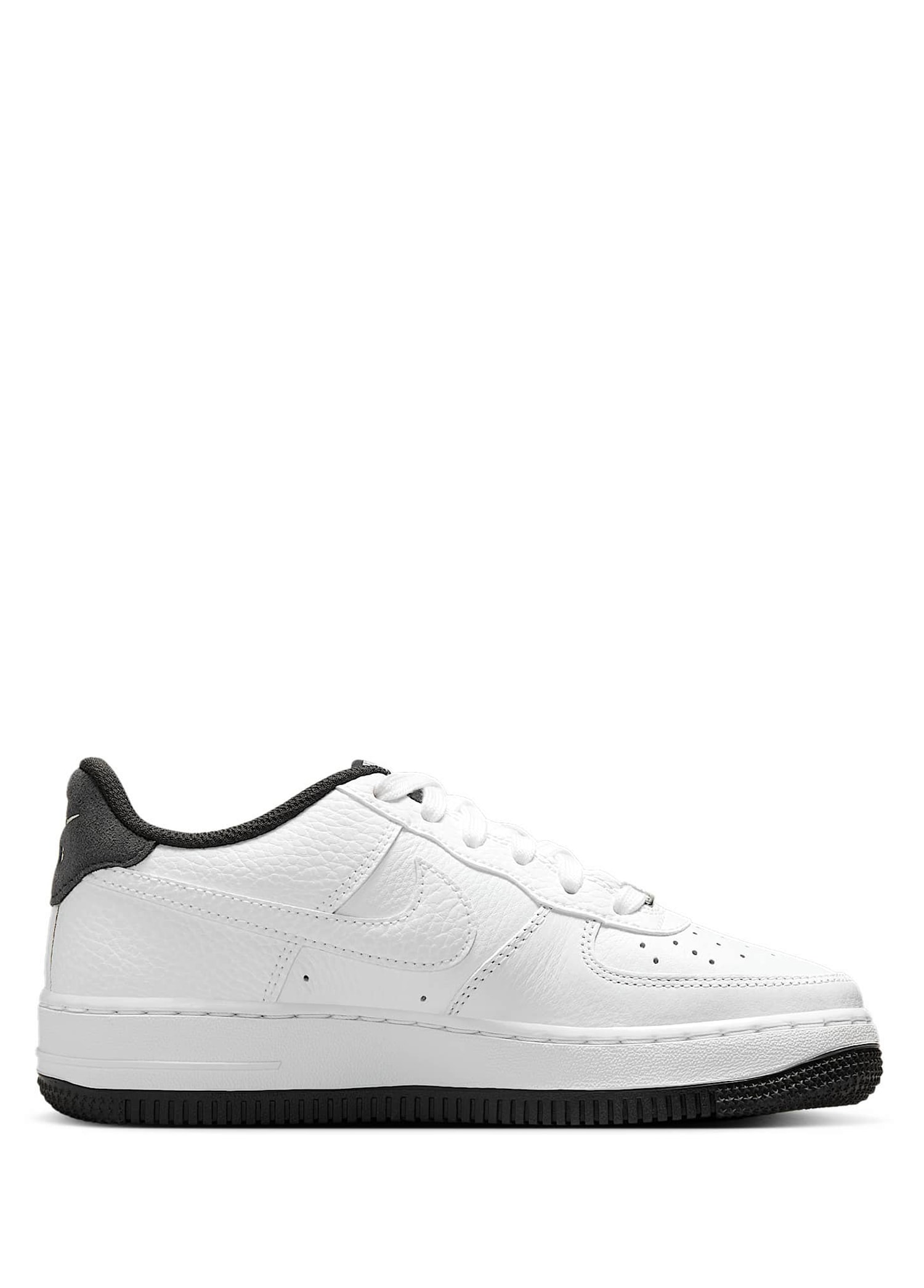 Nike Air Force White Black Mini Swoosh