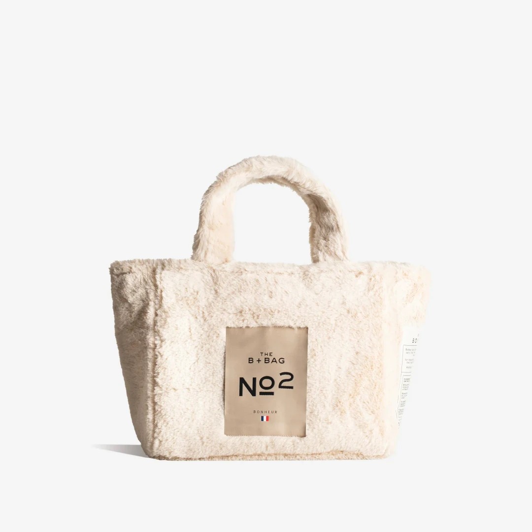 Bonheur Fluffy Tote Bag -