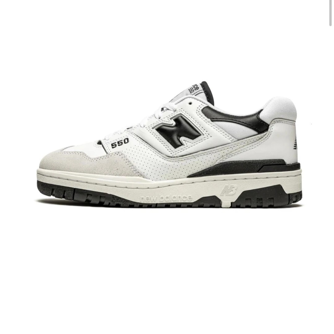 NEW BALANCE 550 WHITE  BLACK
