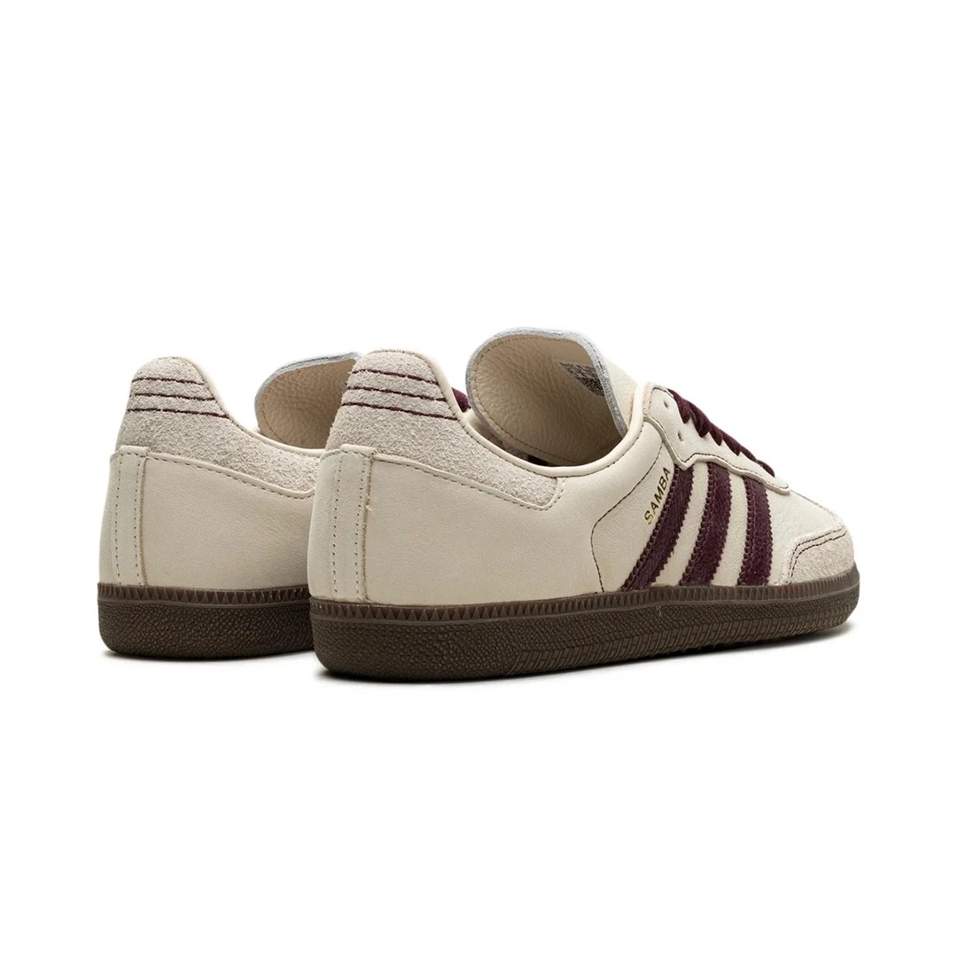 Adidas Samba Og Wonder White Maroon