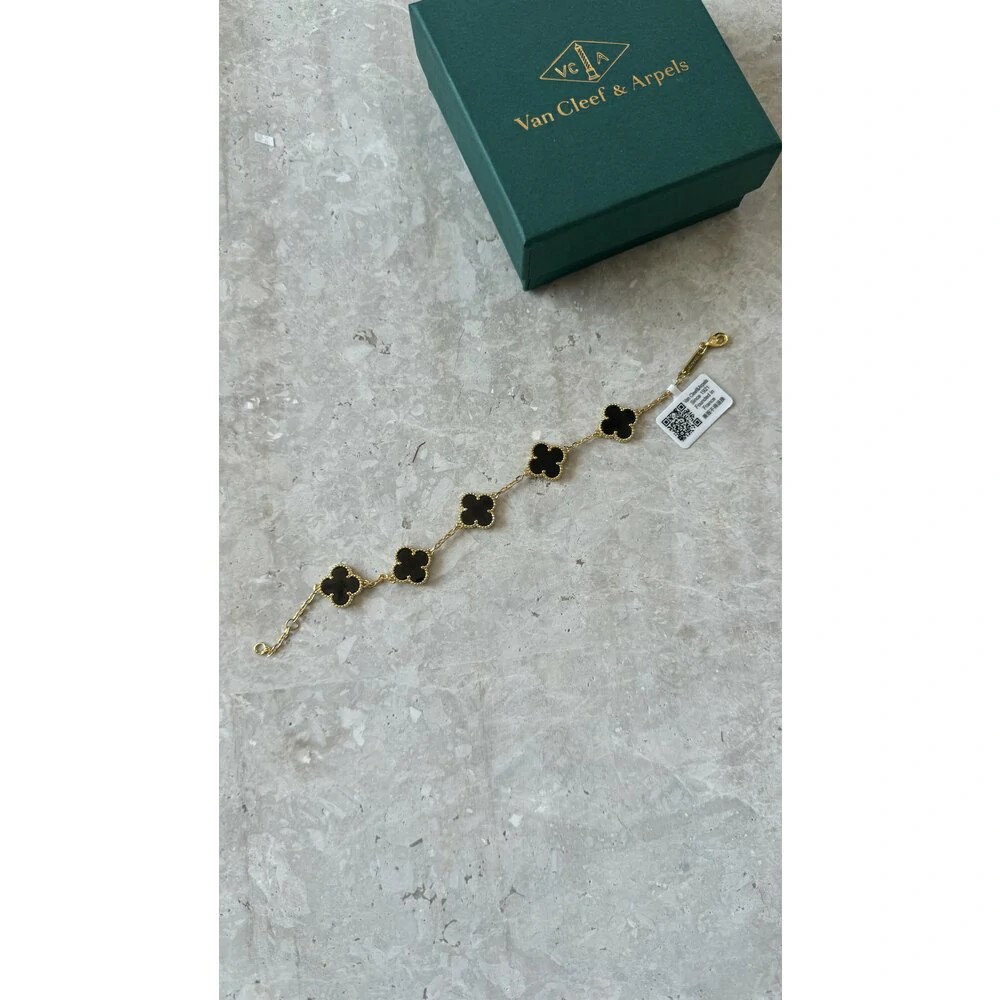 Van Cleef Black Bileklik