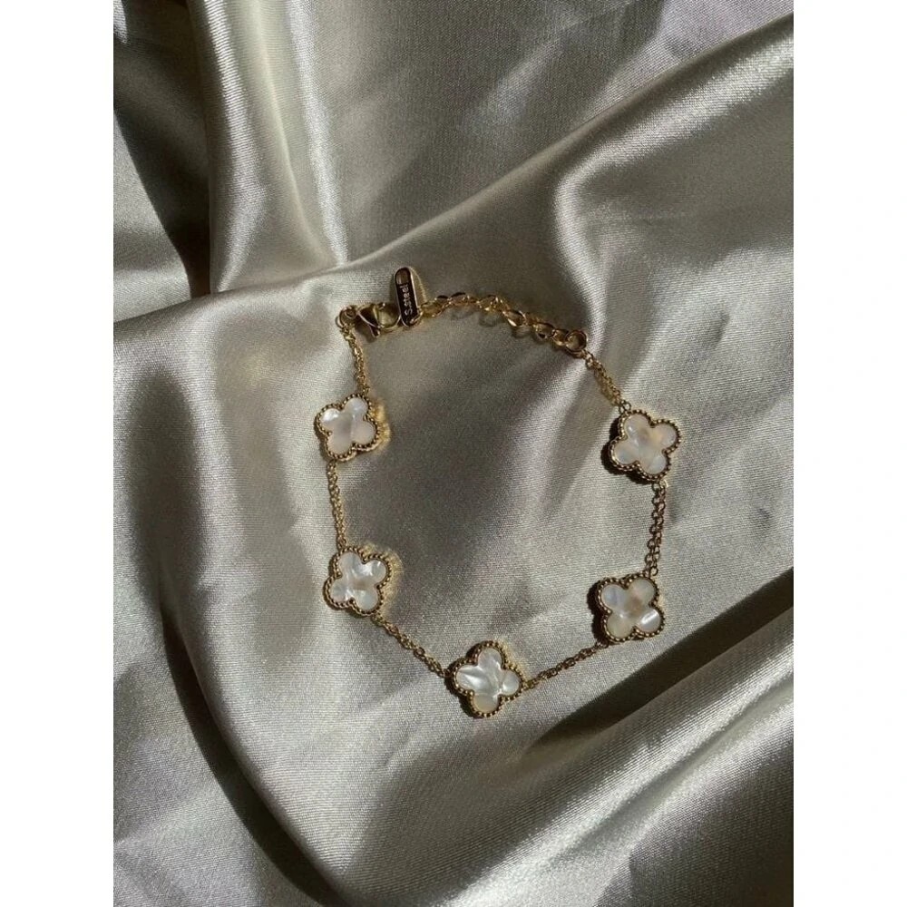 Van Cleef White Bileklik