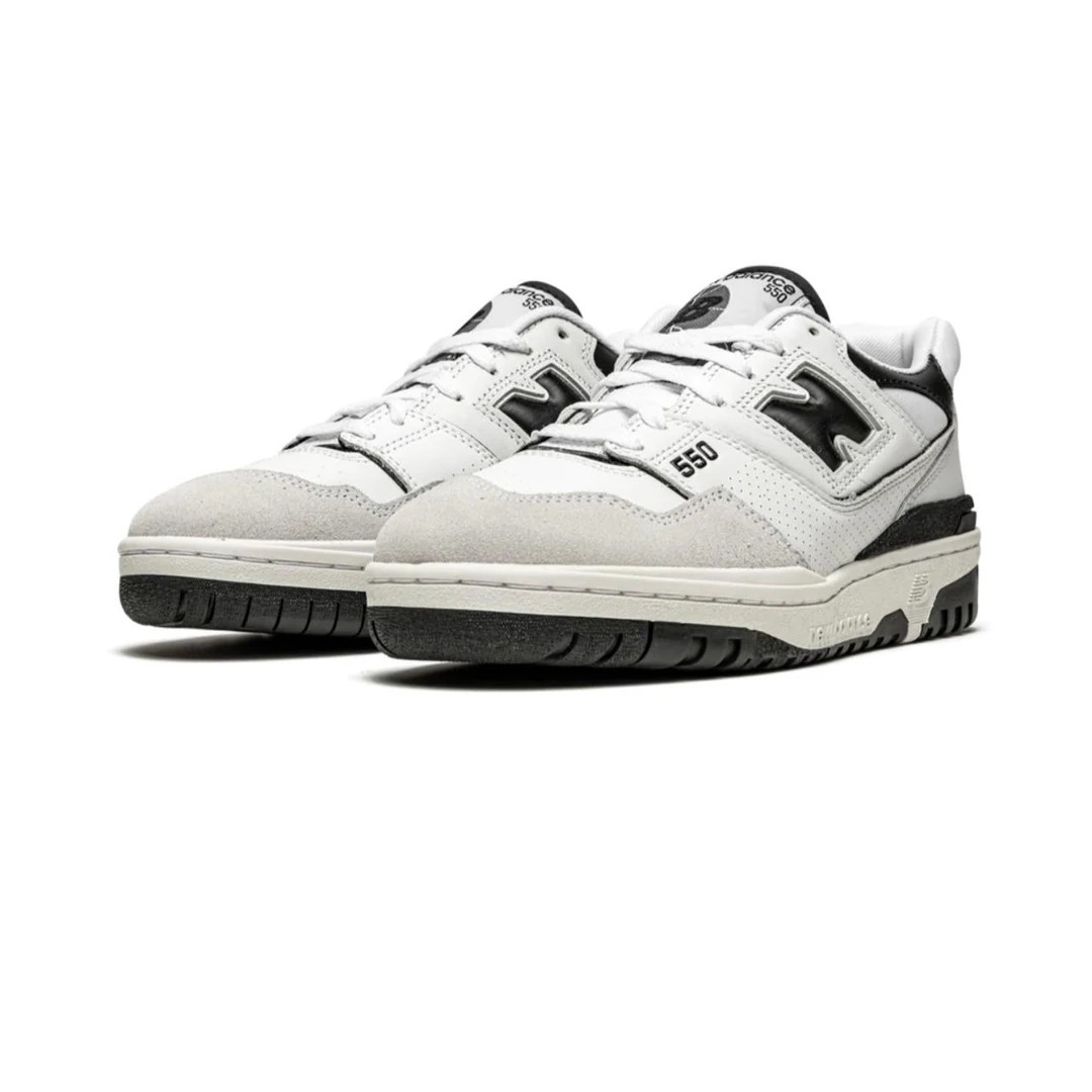 NEW BALANCE 550 WHITE  BLACK