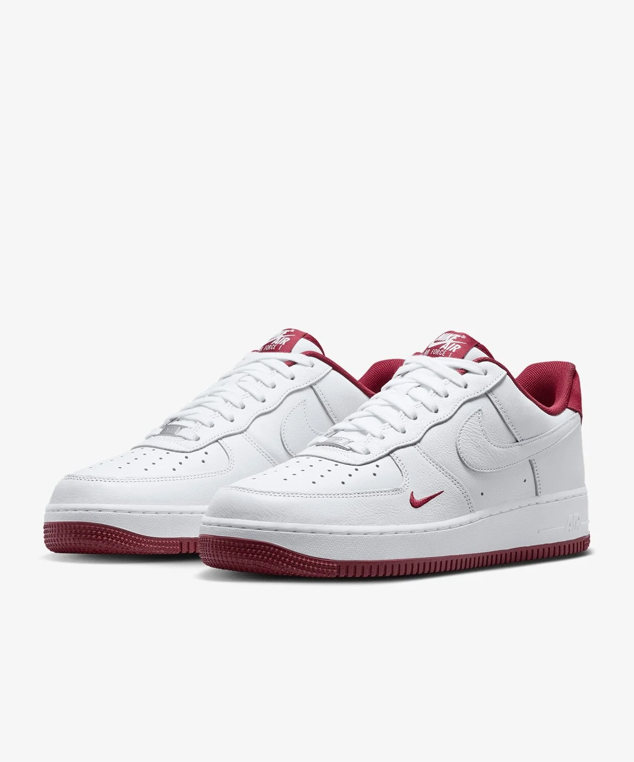 Nike Air Force White Team Red
