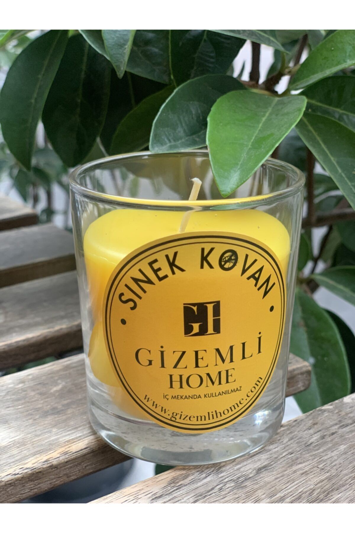 Sinek Kovan Bardak Mum Citronella