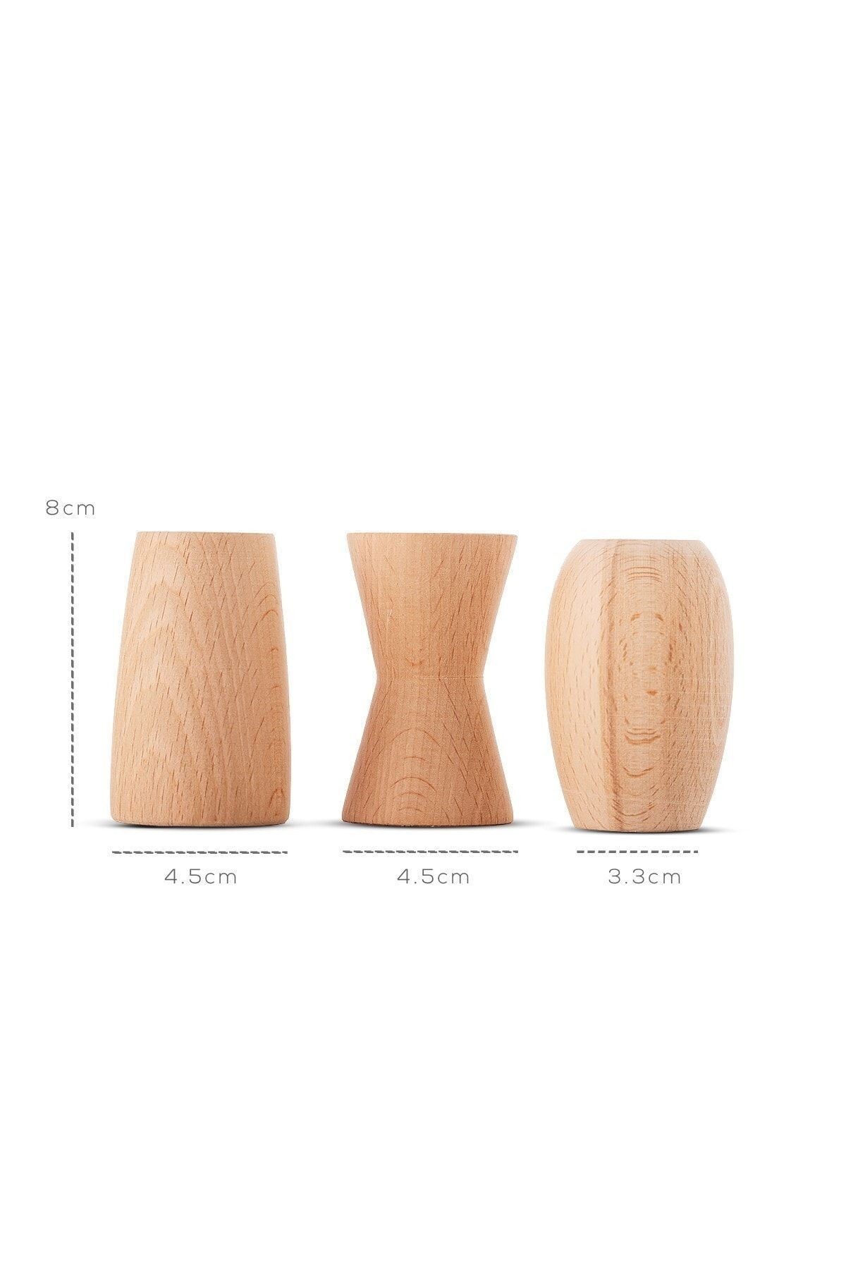 Natural Wooden Always 3 Lü Set