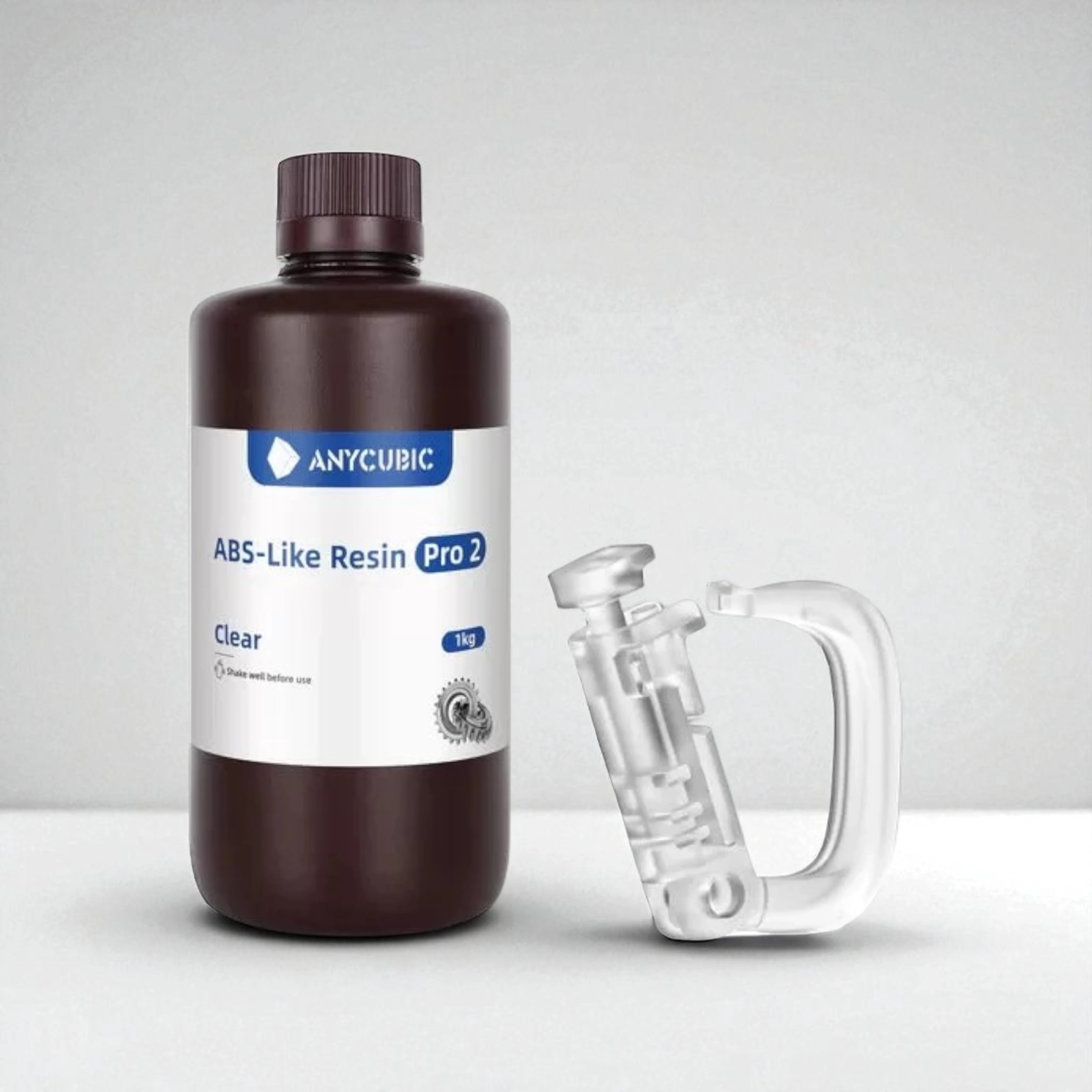 Anycubic ABS Like Pro 2 Reçine 1 KG (Yeni Seri) - Şeffaf