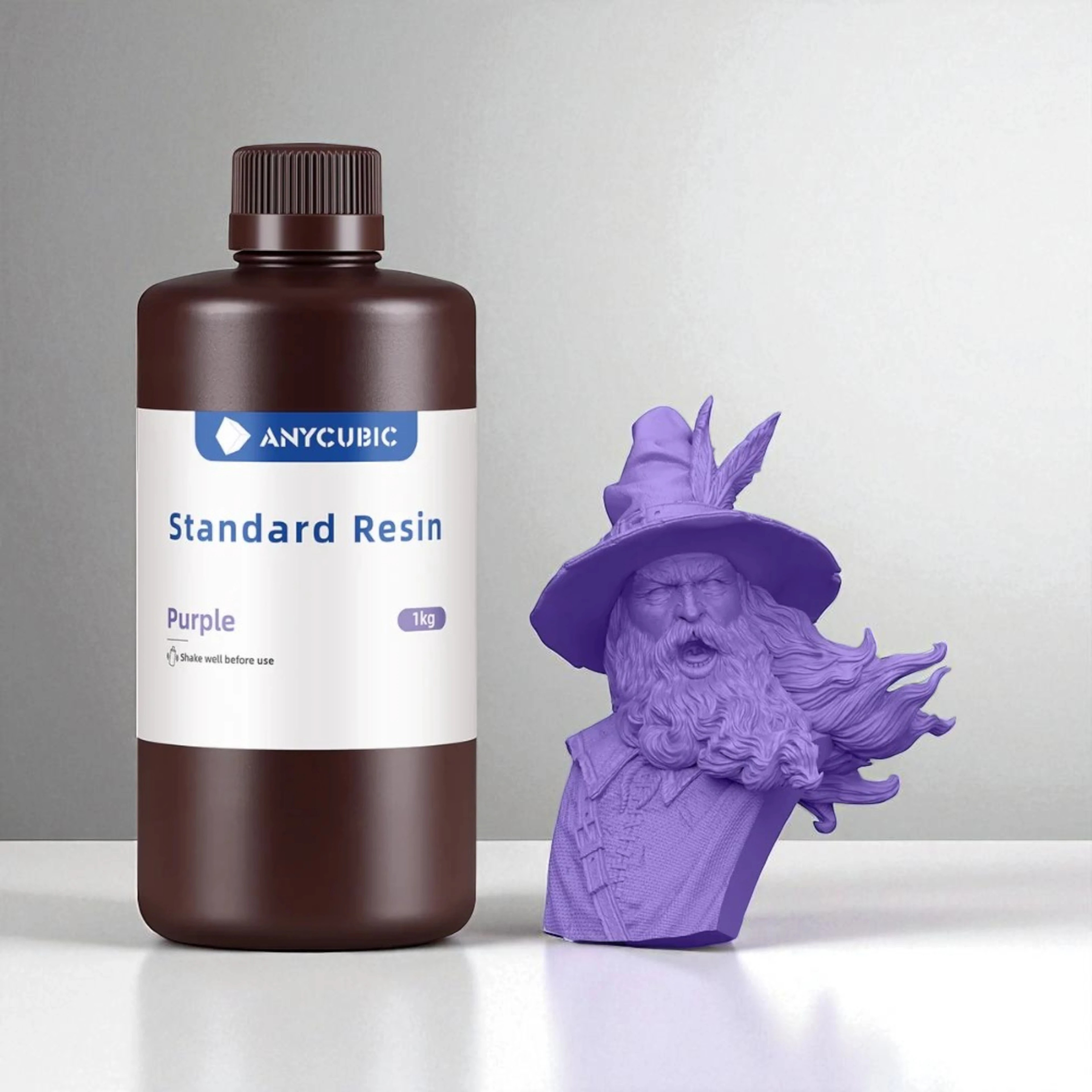 Anycubic SLA UV Reçine 1 KG Yeni Seri - Mor