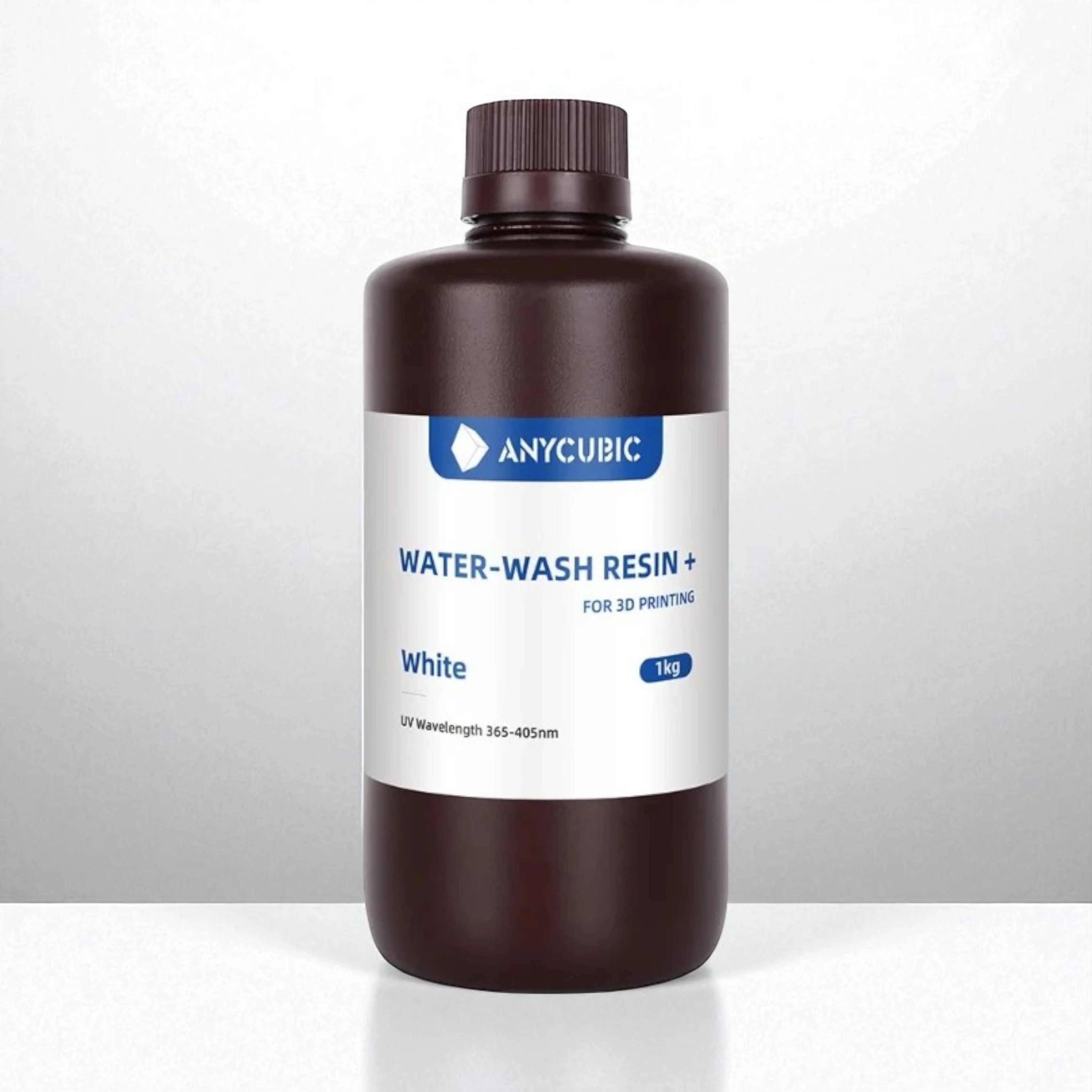 Anycubic Suda Yıkanabilir (Water Wash) SLA UV Reçine 1 KG Yeni Seri - Beyaz
