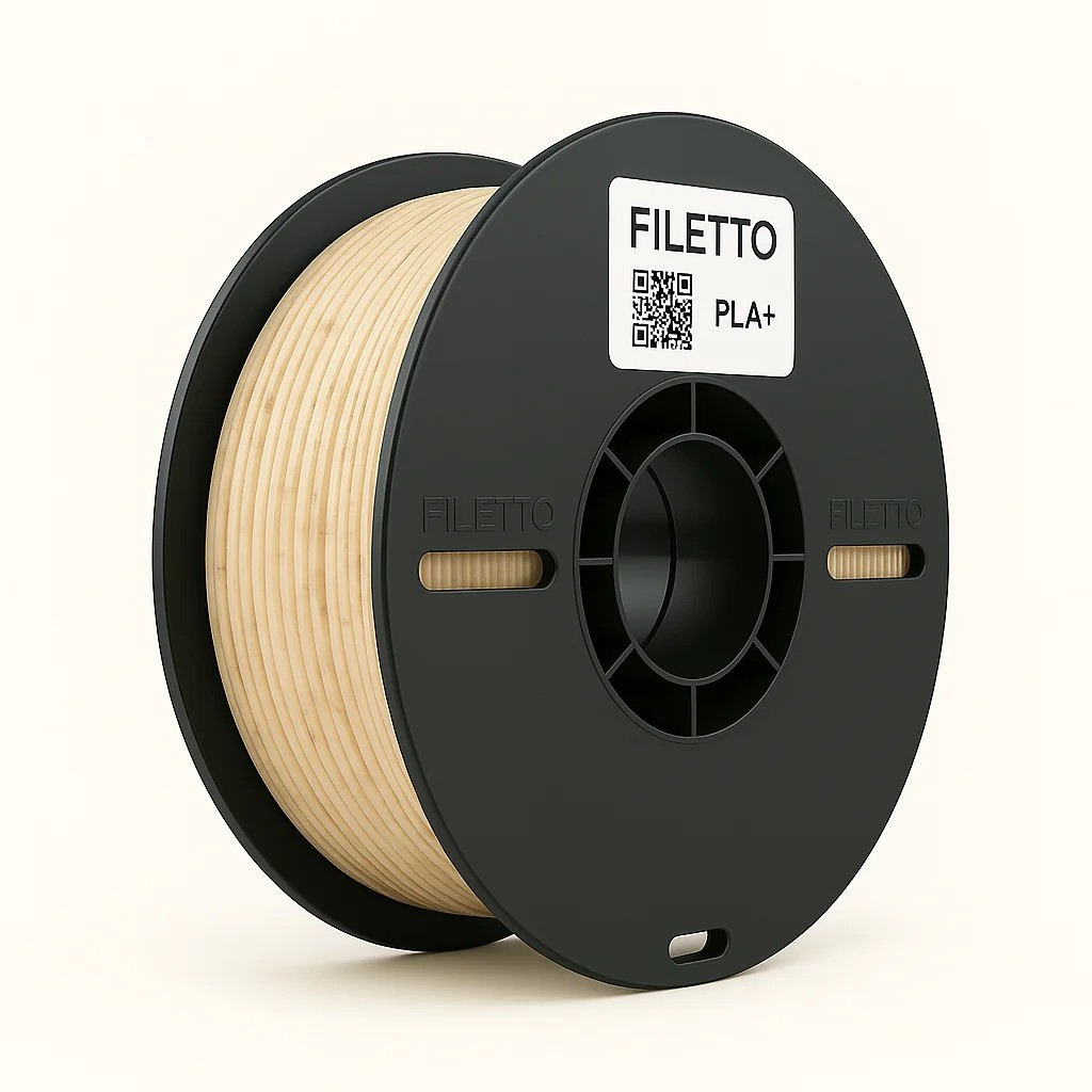 Filetto PLA+ 1.75mm 1 KG 3D Yazıcı Filamenti - AMS Uyumlu - Bej Mermer