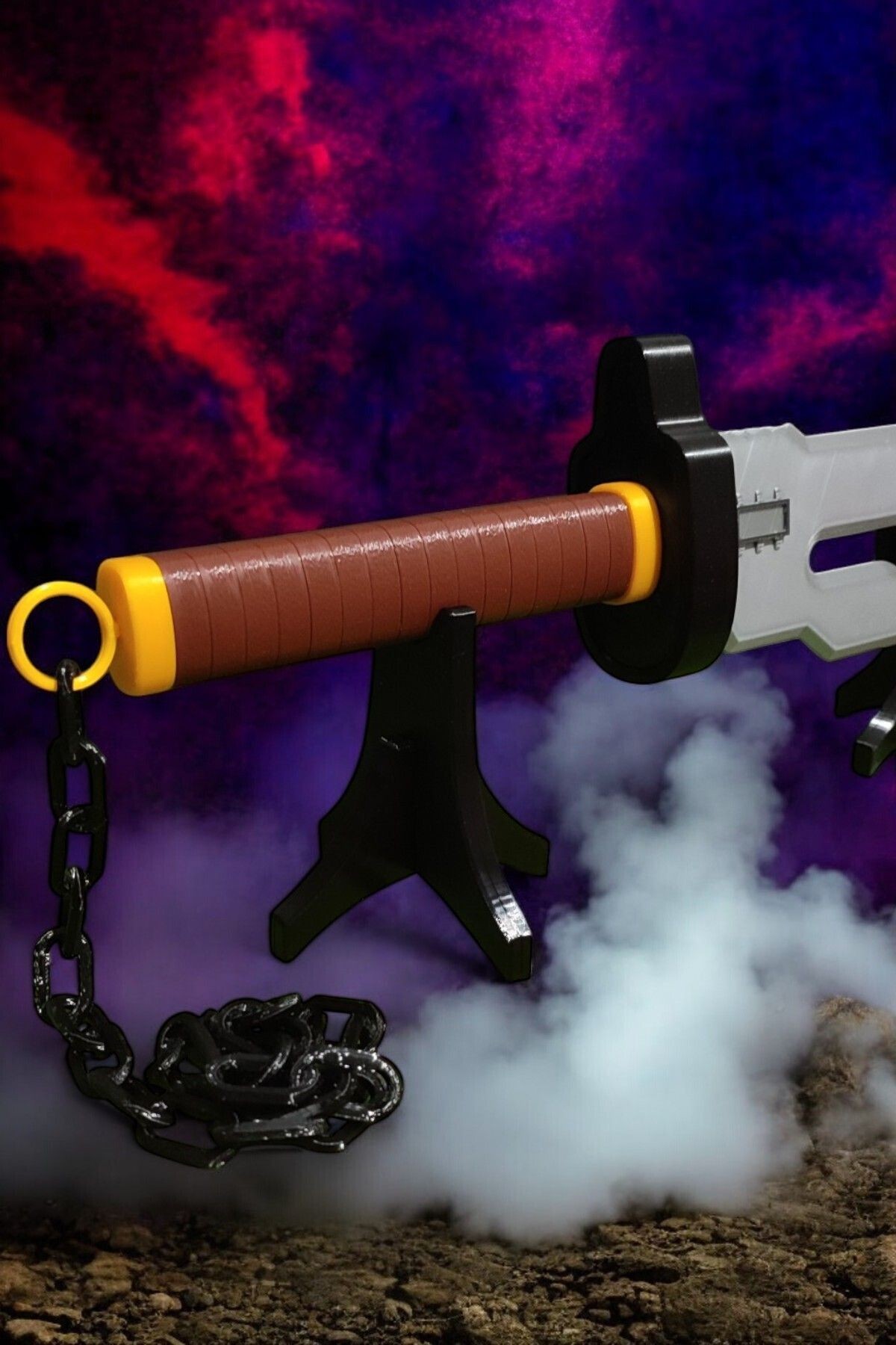 Toji Fushiguro Jujutsu Kaisen Zincirli Cennetin Ters Mızrağı Katana Bıçak (Inverted Spear of Heaven)
