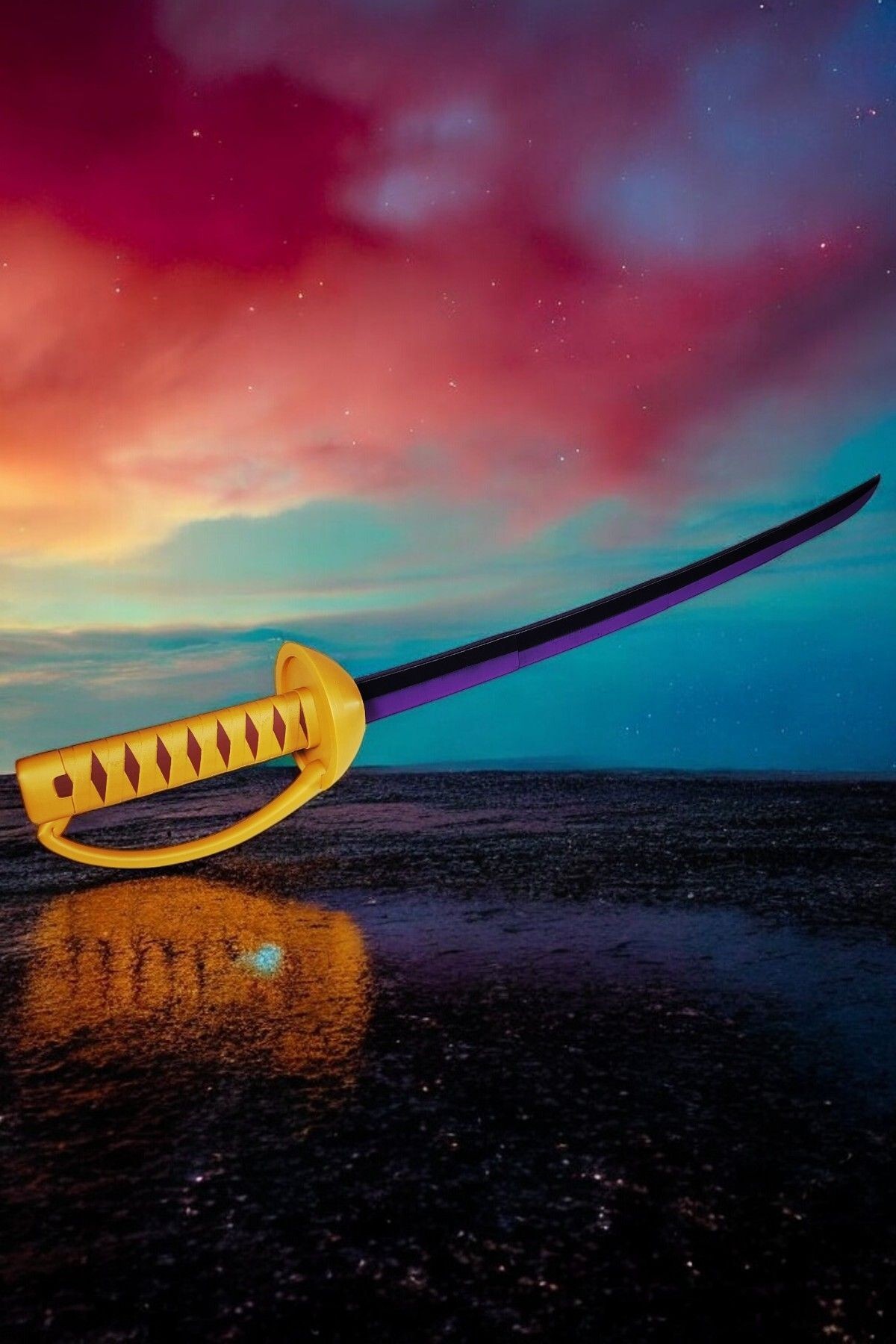 Gol D. Roger Ace Kılıç Katana - One Piece