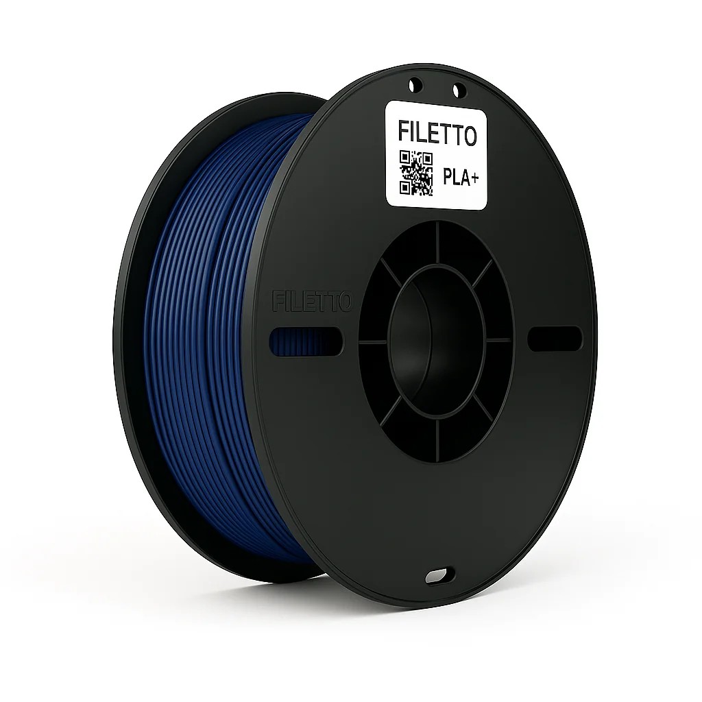 Filetto PLA+ 1.75mm 1 KG 3D Yazıcı Filamenti - AMS Uyumlu - Dark Blue