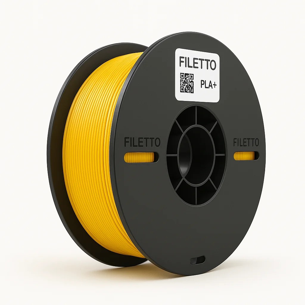 Filetto PLA+ 1.75mm 1 KG 3D Yazıcı Filamenti - AMS Uyumlu - Gold