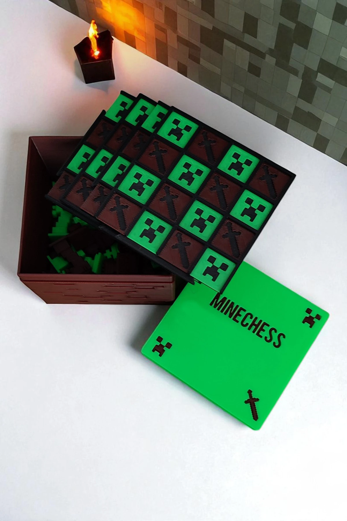 Minepixel Mini Satranç Seti