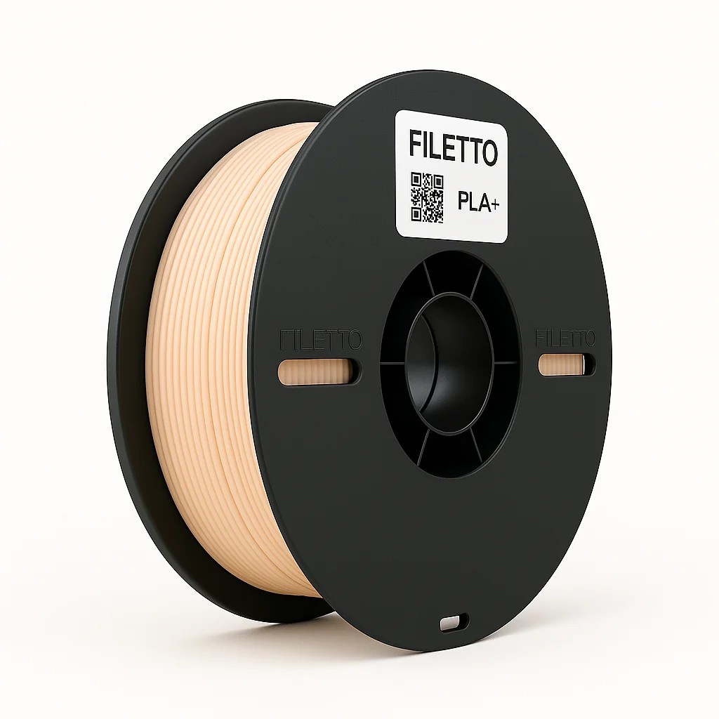 Filetto PLA+ 1.75mm 1 KG 3D Yazıcı Filamenti - AMS Uyumlu - Ten Rengi