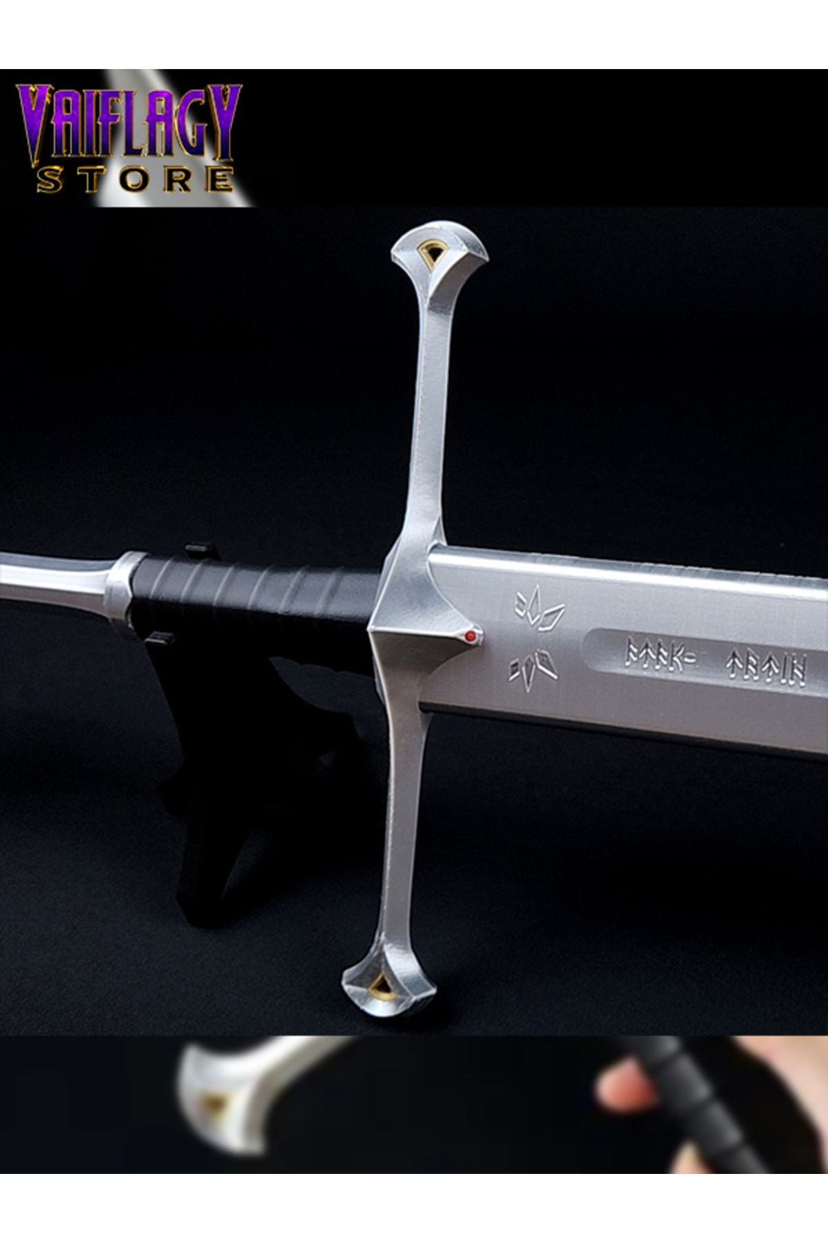 Yüzüklerin Efendisi Aragorn 'un Kılıcı Anduril Narsil