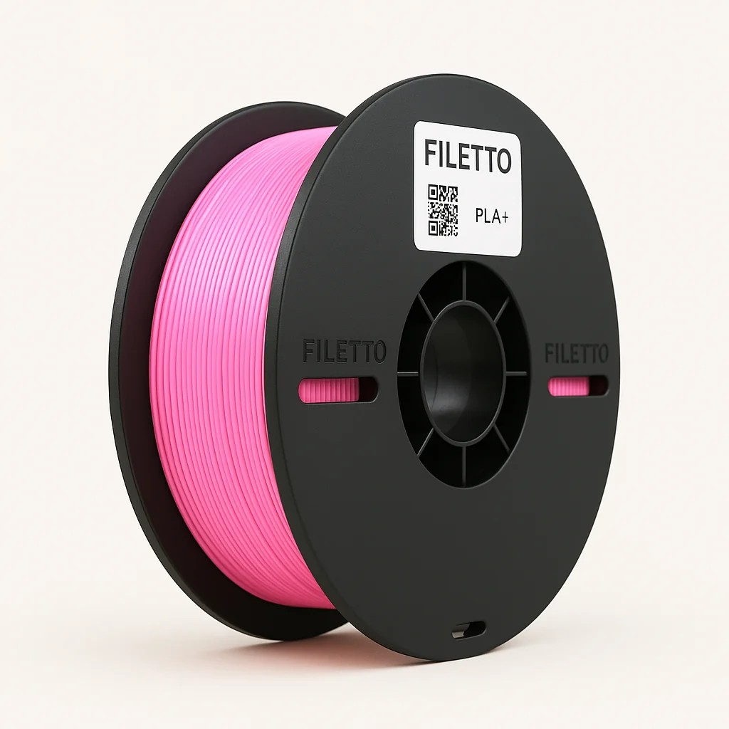 Filetto PLA+ 1.75mm 1 KG 3D Yazıcı Filamenti - AMS Uyumlu - Pembe