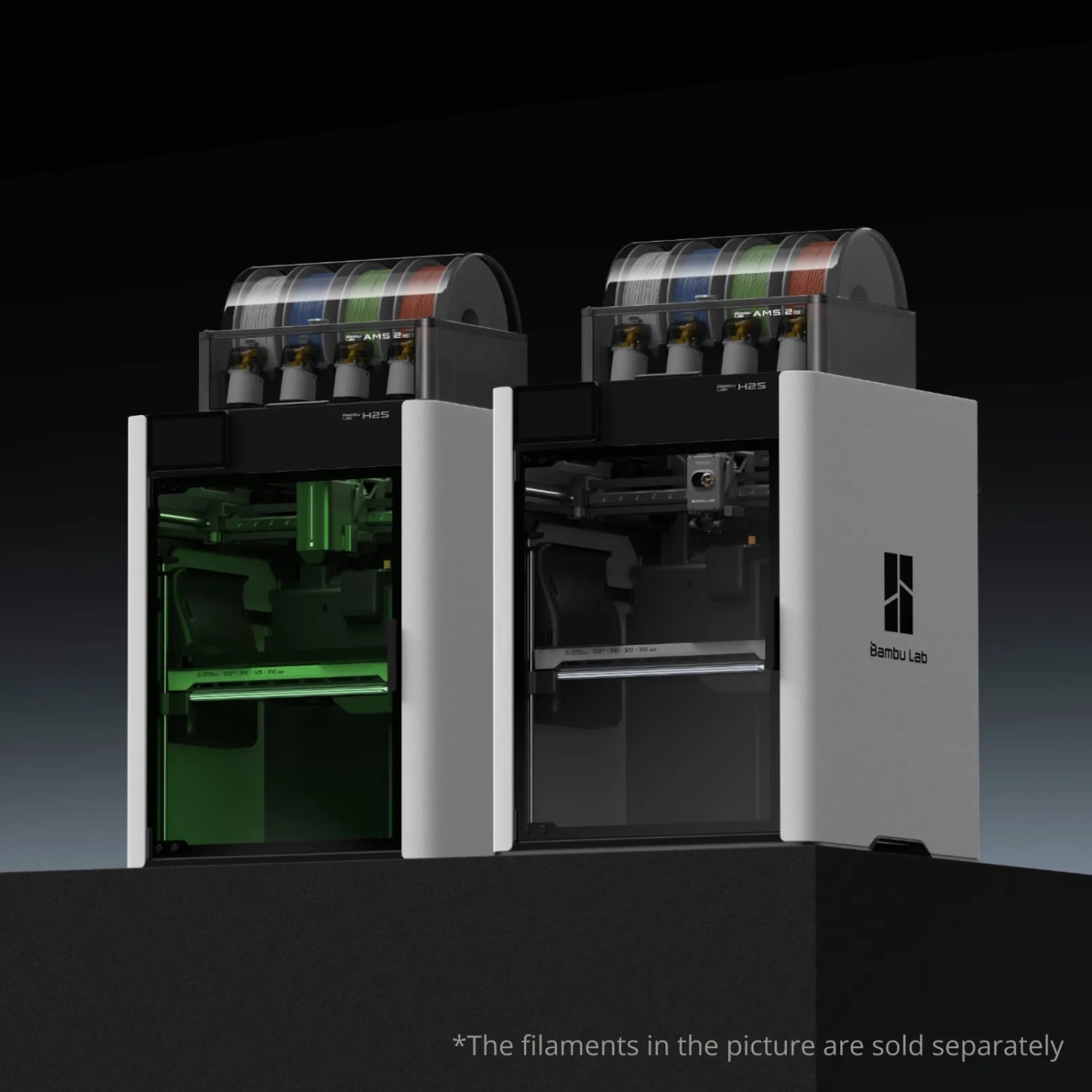 Bambu Lab H2S 10W Full Laser Combo FDM 3D Yazıcı & Lazer Kesim