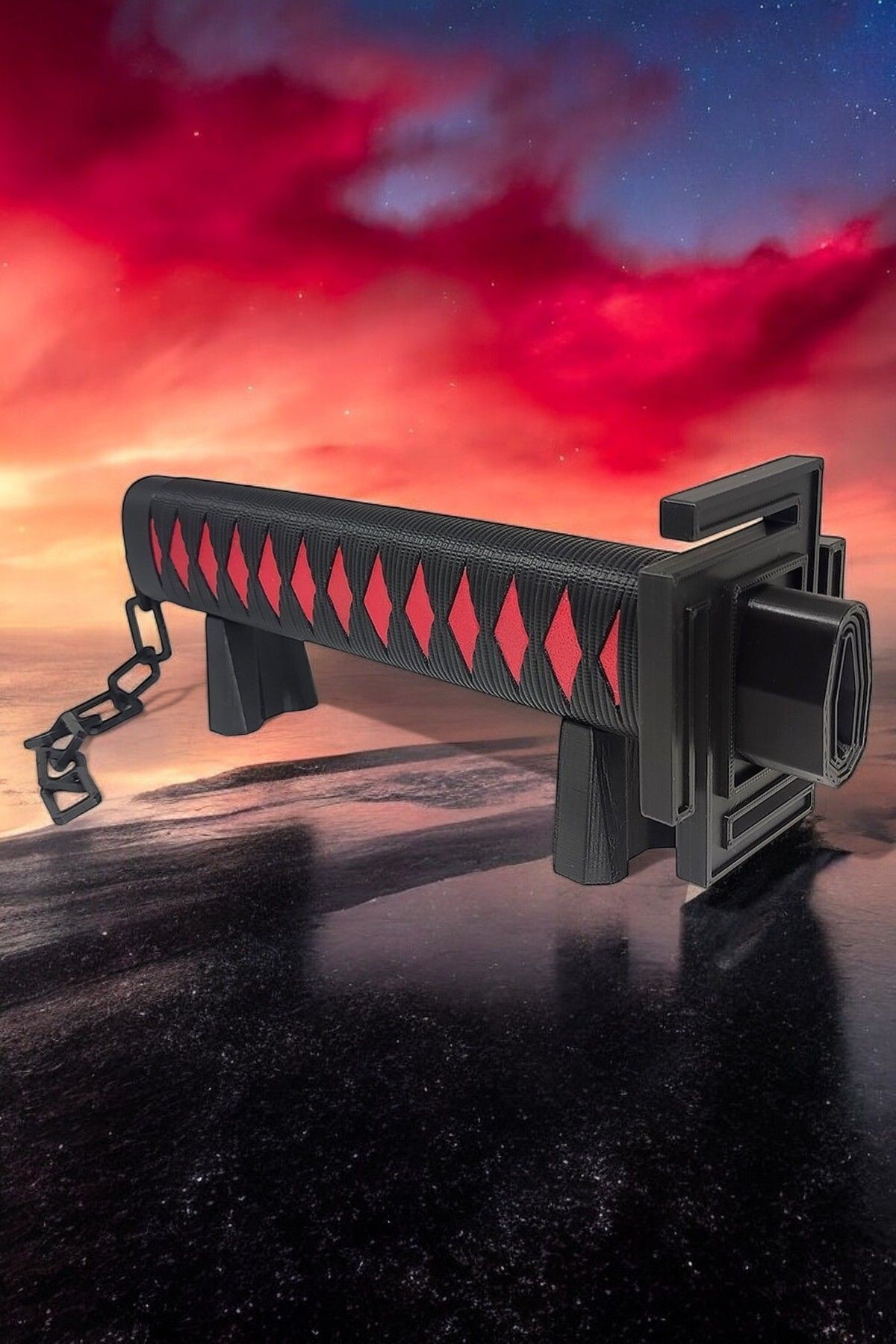 Ichigo Kurosaki Katana 3'lü Set - Bleach