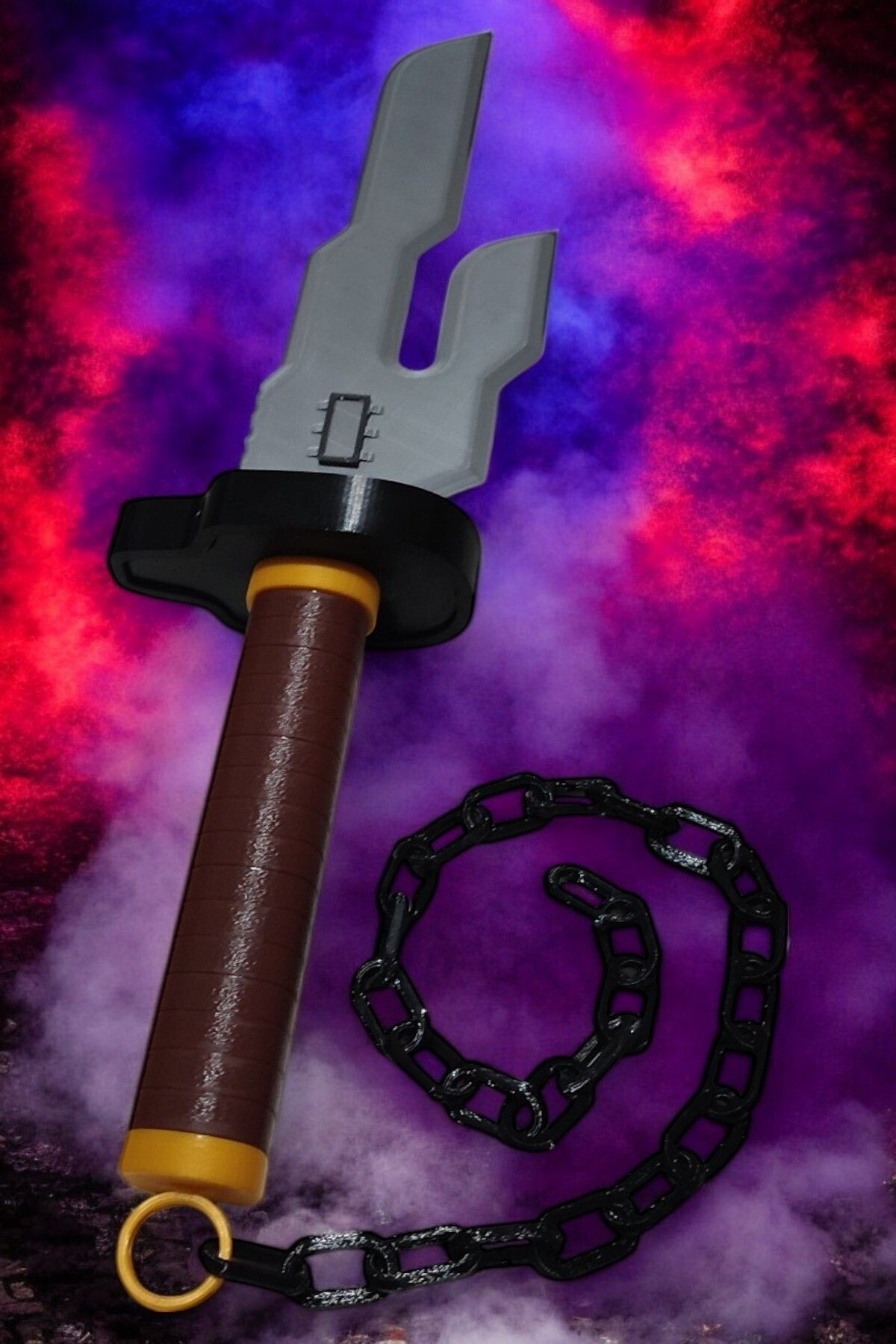 Toji Fushiguro Jujutsu Kaisen Zincirli Cennetin Ters Mızrağı Katana Bıçak (Inverted Spear of Heaven)