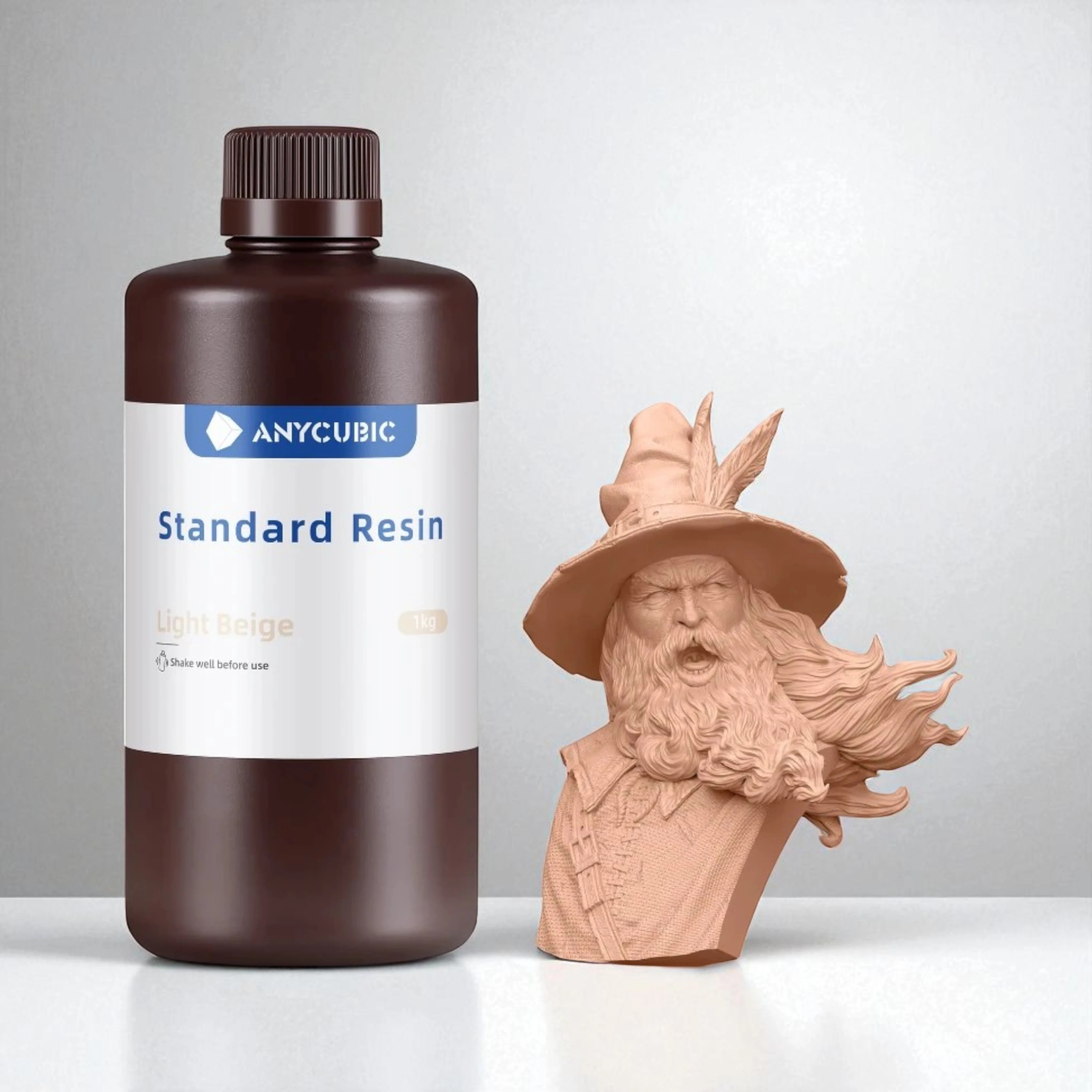 Anycubic SLA UV Reçine 1 KG Yeni Seri - Bej