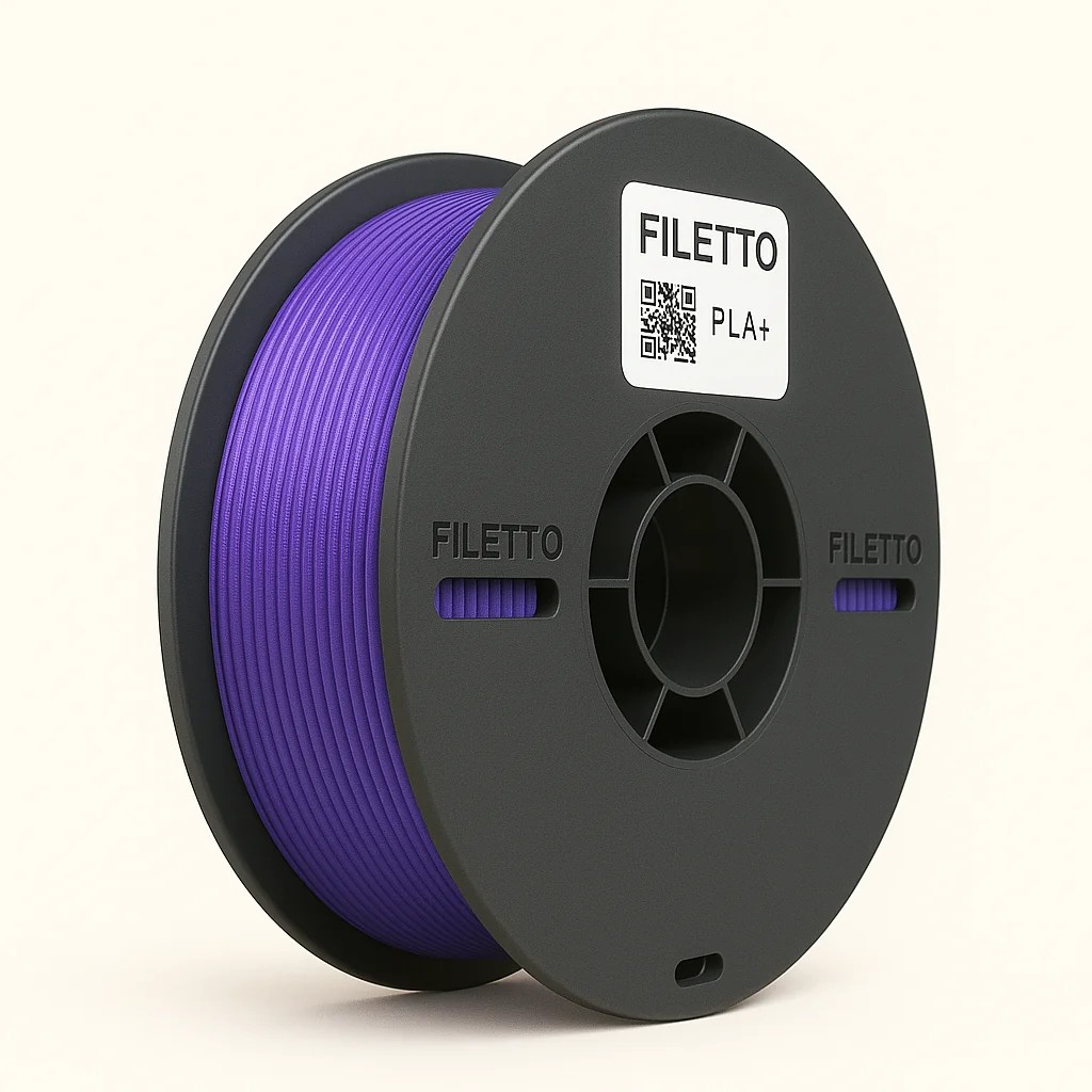 Filetto PLA+ 1.75mm 1 KG 3D Yazıcı Filamenti - AMS Uyumlu - Mor