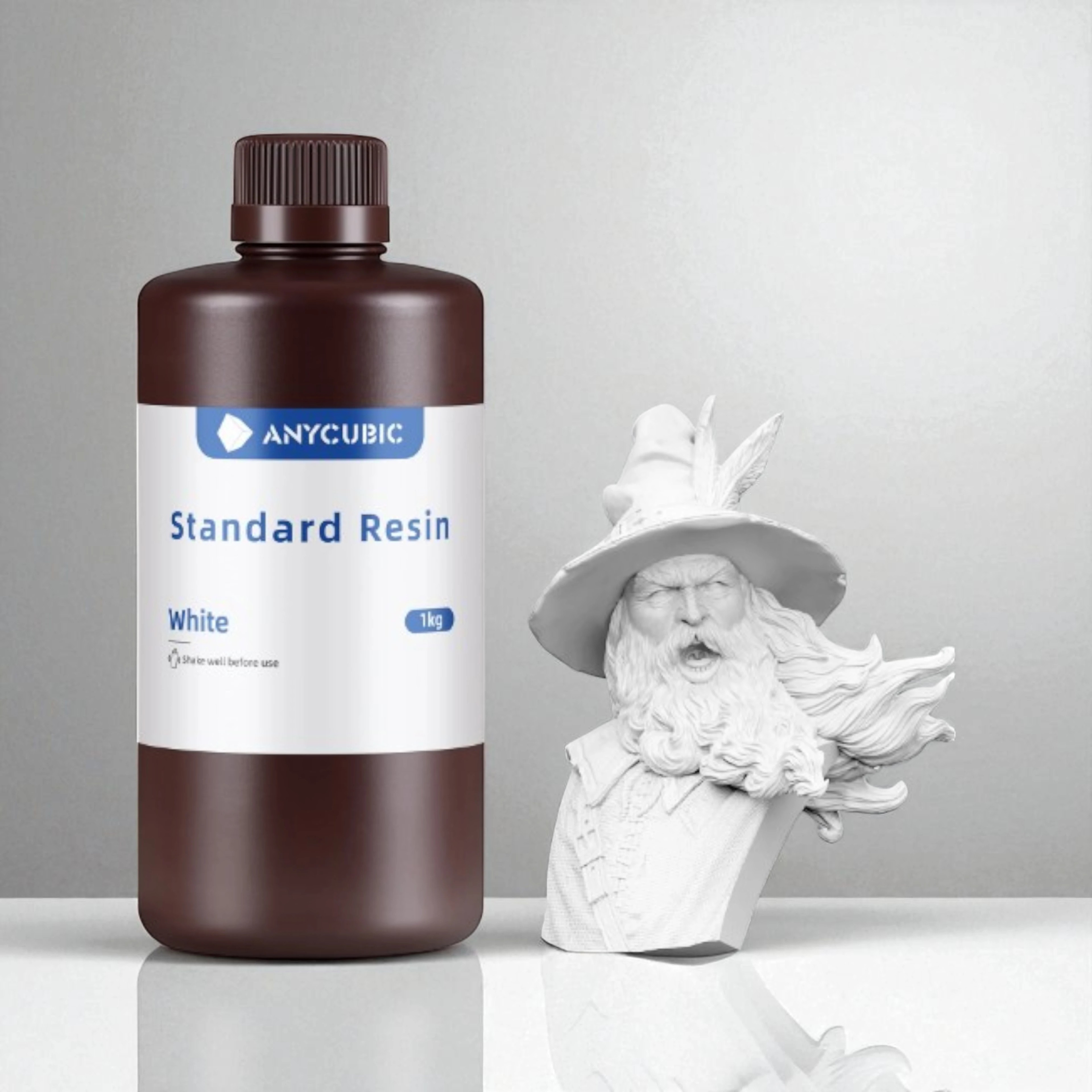 Anycubic SLA UV Reçine 1 KG Yeni Seri - Beyaz